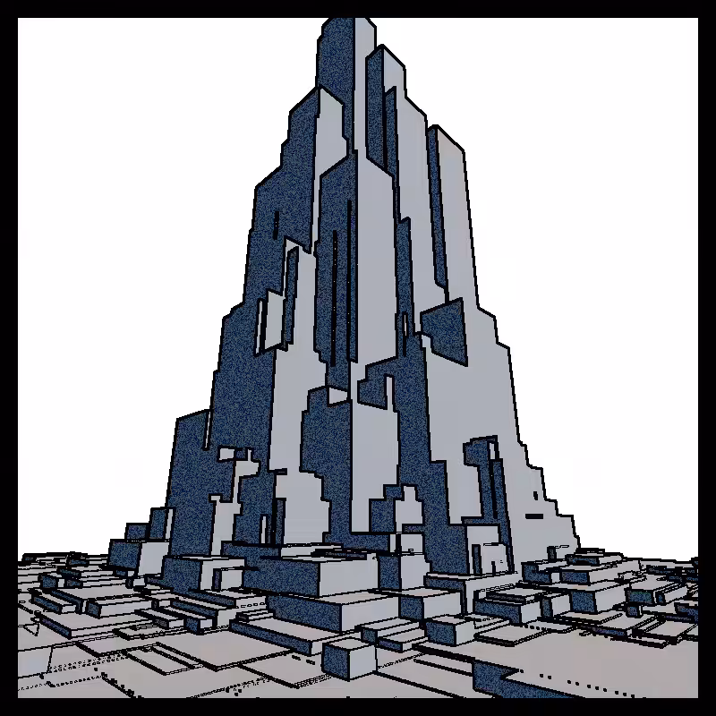 Crystal forest #17