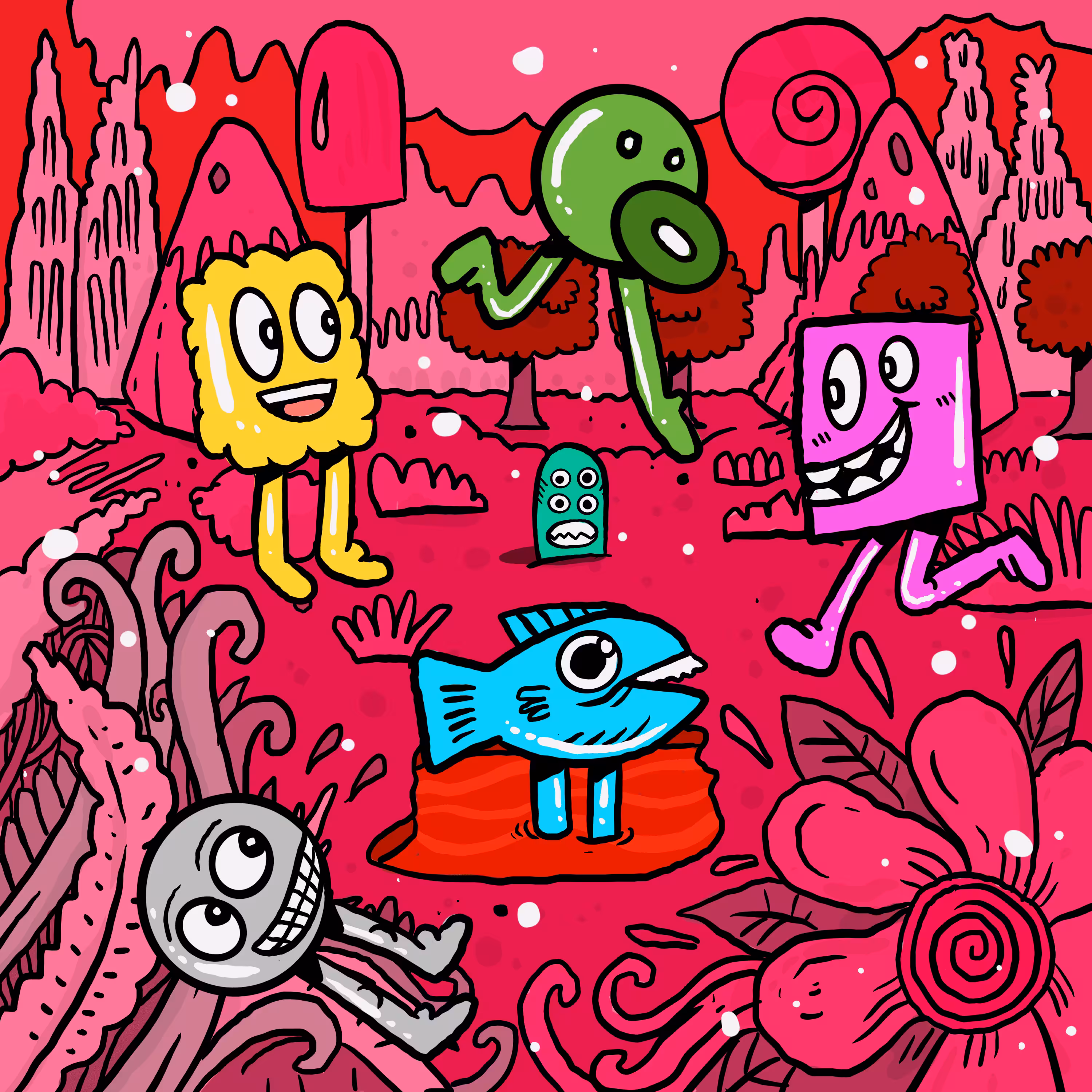 Dooodle: Doodle Red & Roll