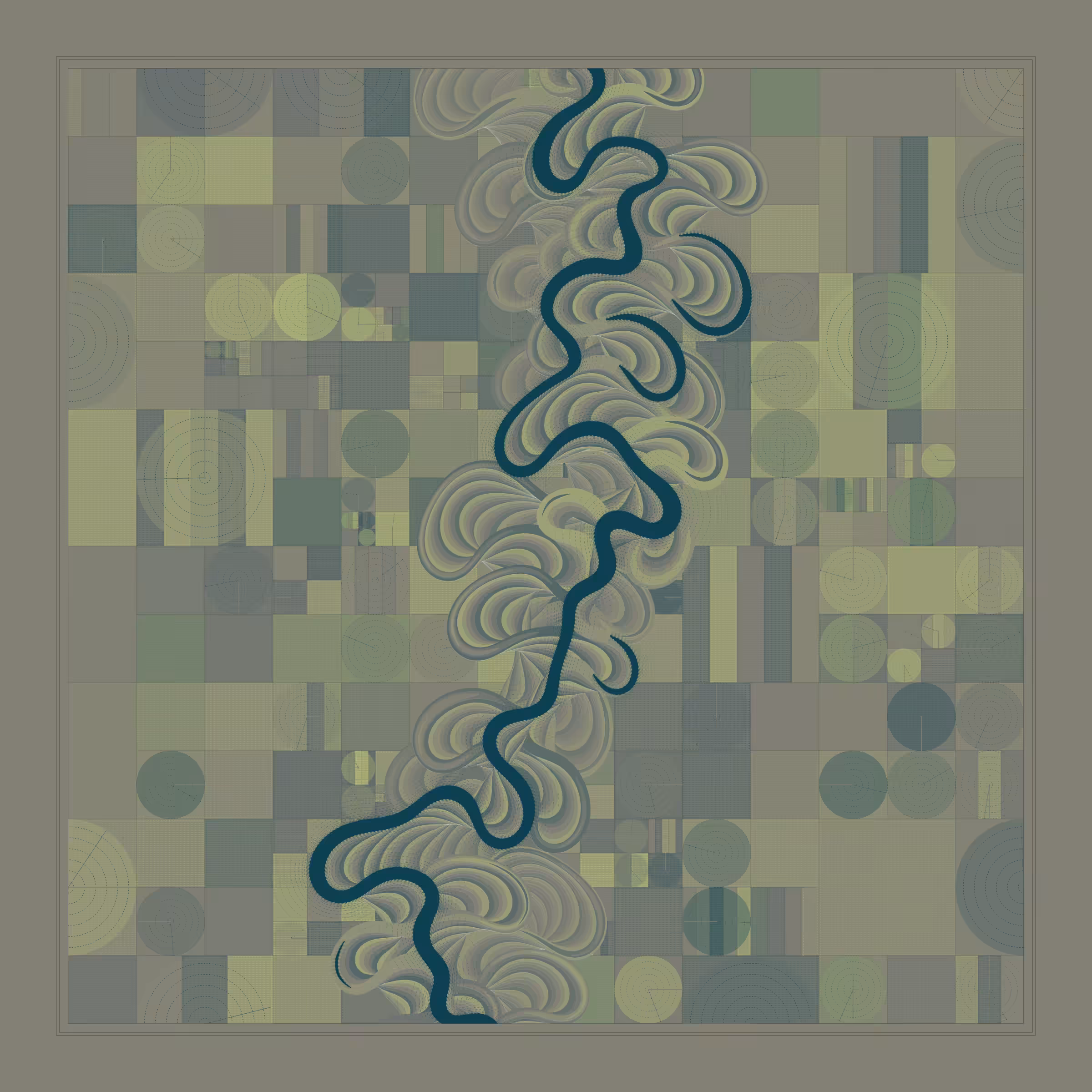 Ancient Courses of Fictional Rivers #181