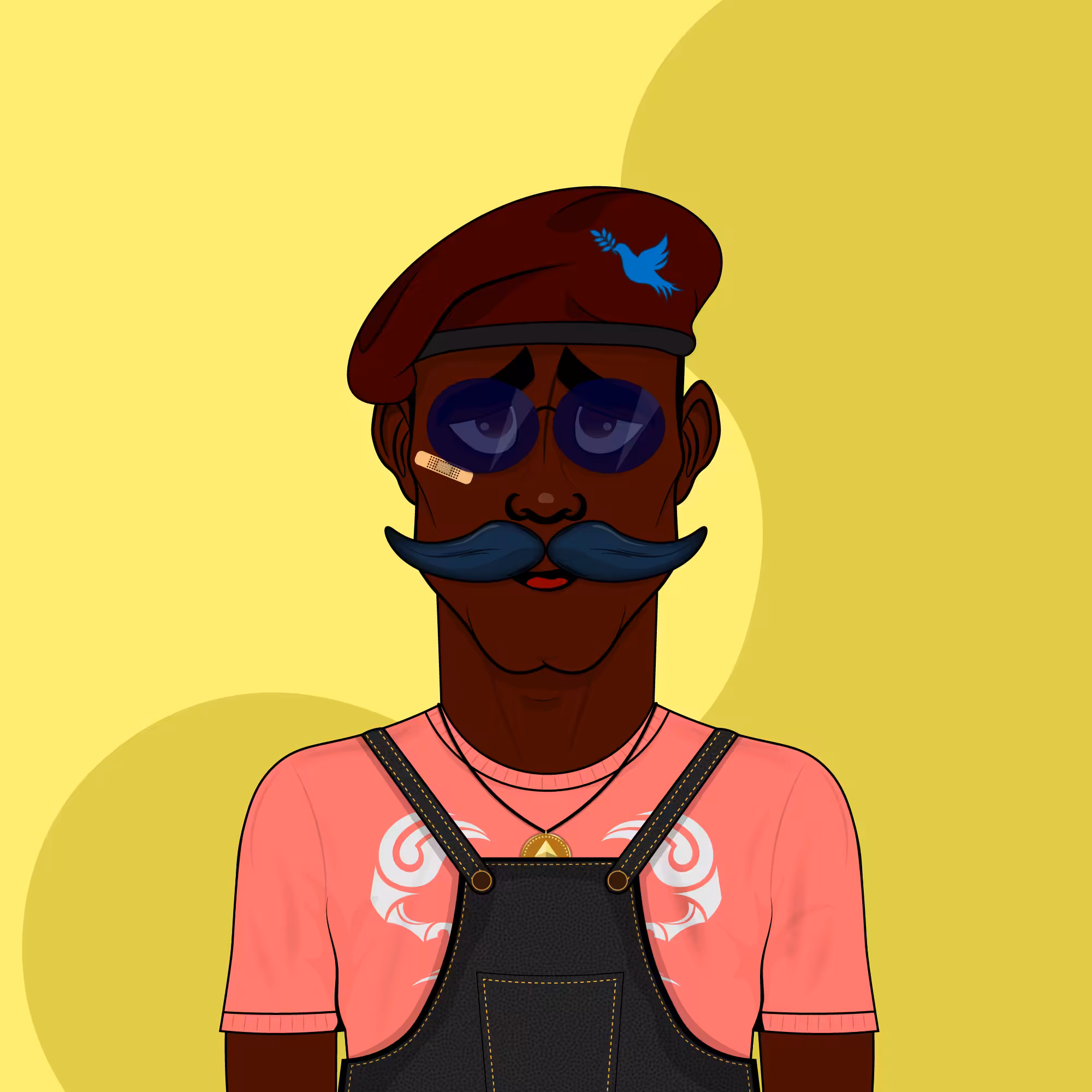 Mustachioed #19
