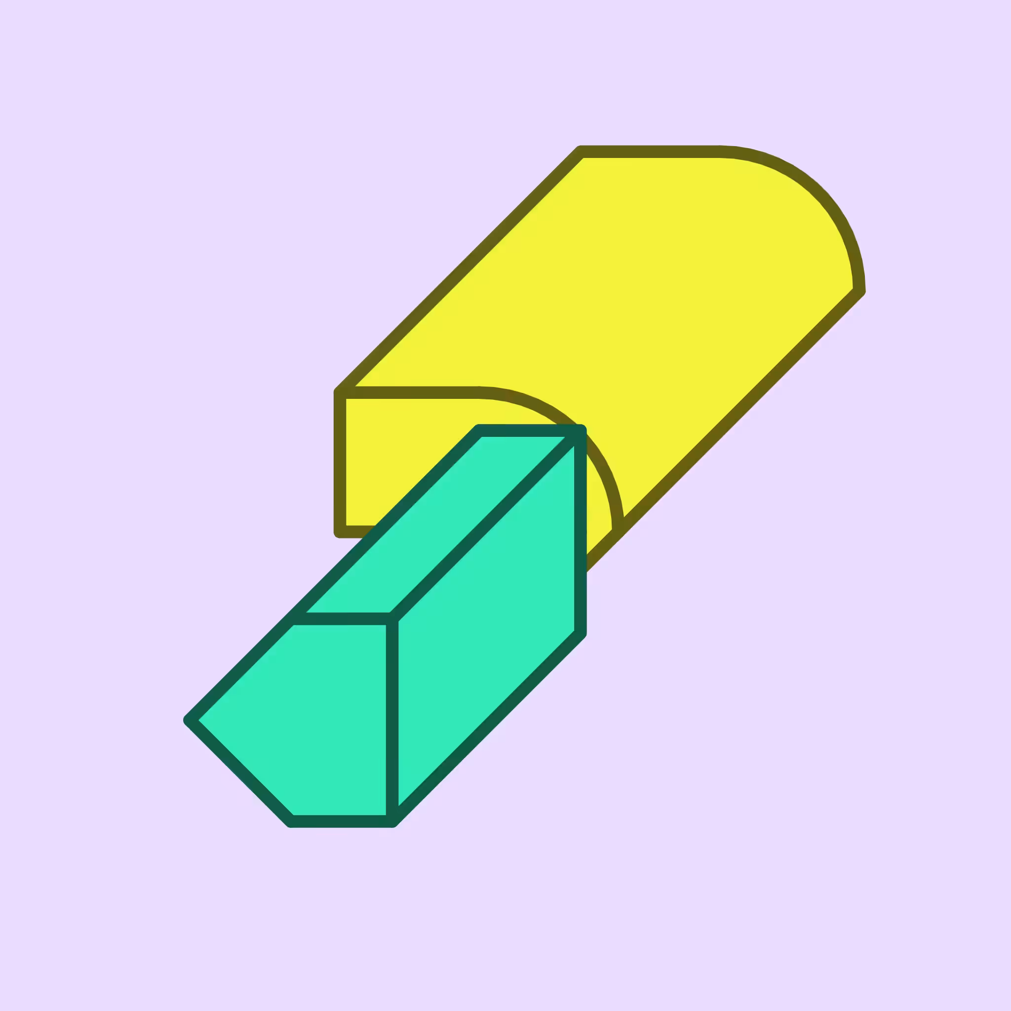 Calm shapes #1151