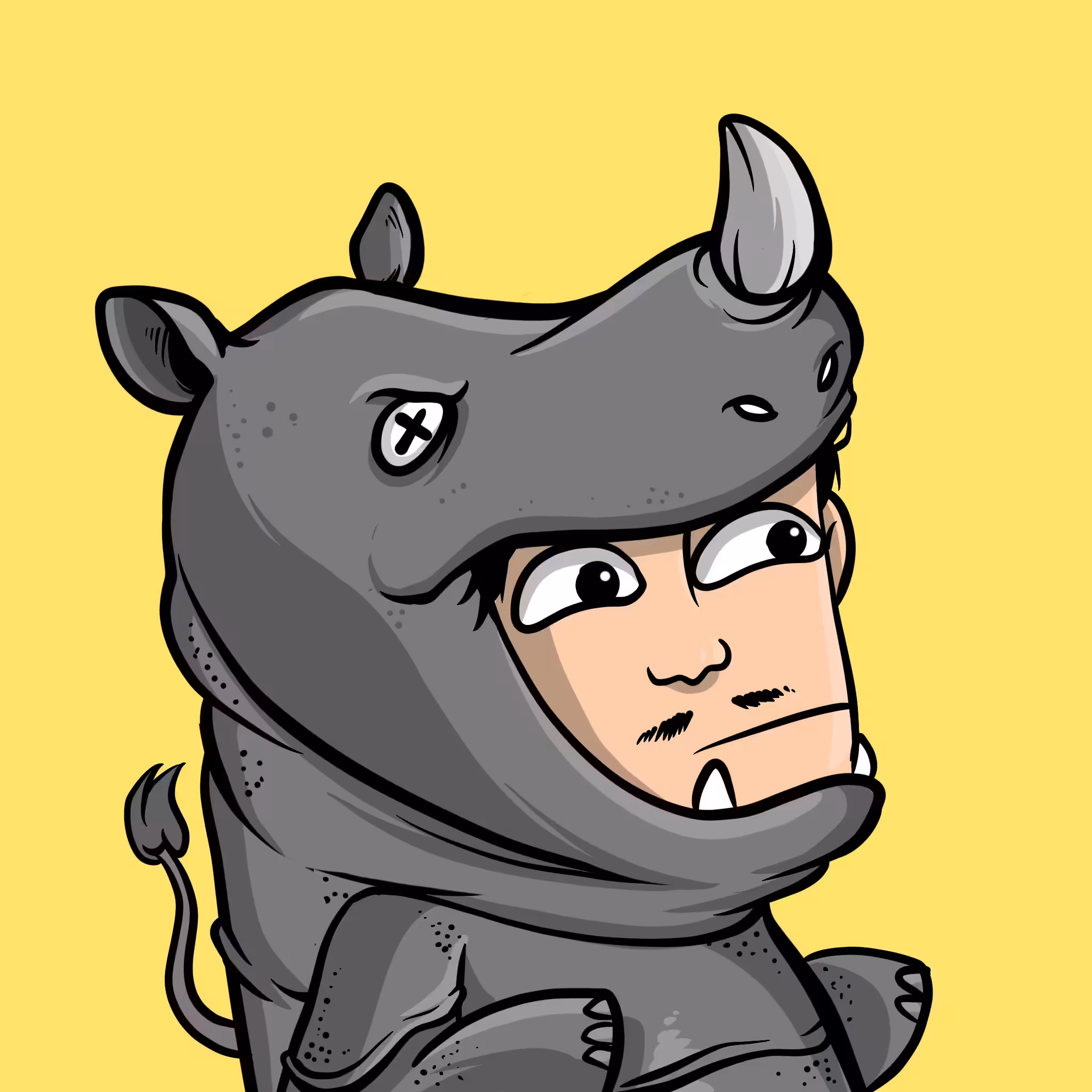 Rhino beast doll