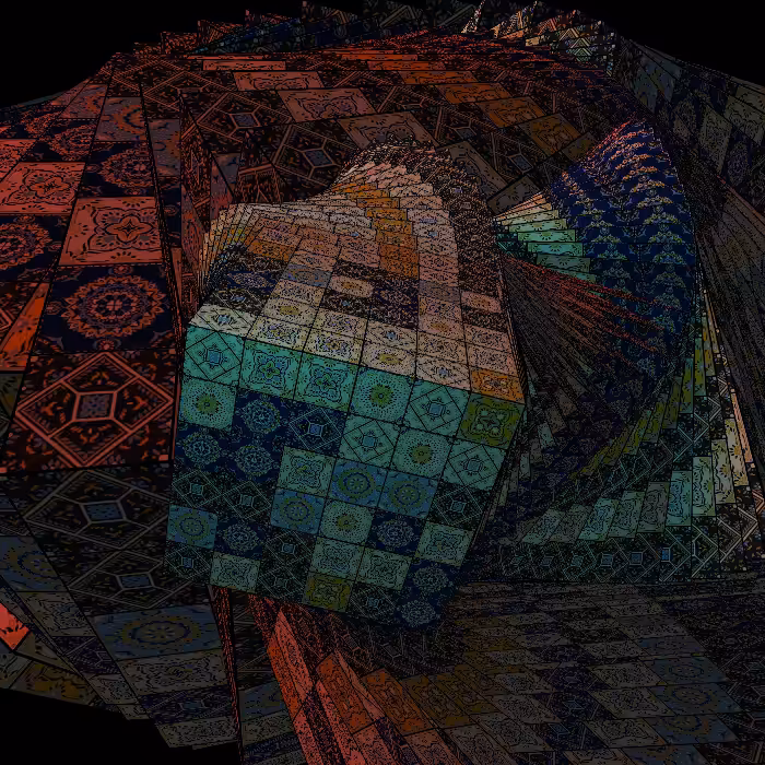 PSYCHEDELIC MOSAIC #8