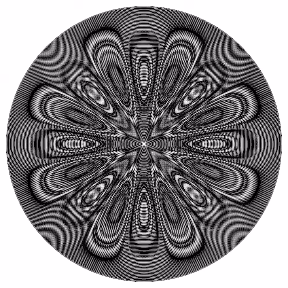 Moiré Circles 6