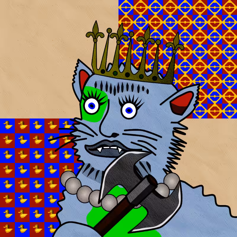 Famous Medieval Cat #99