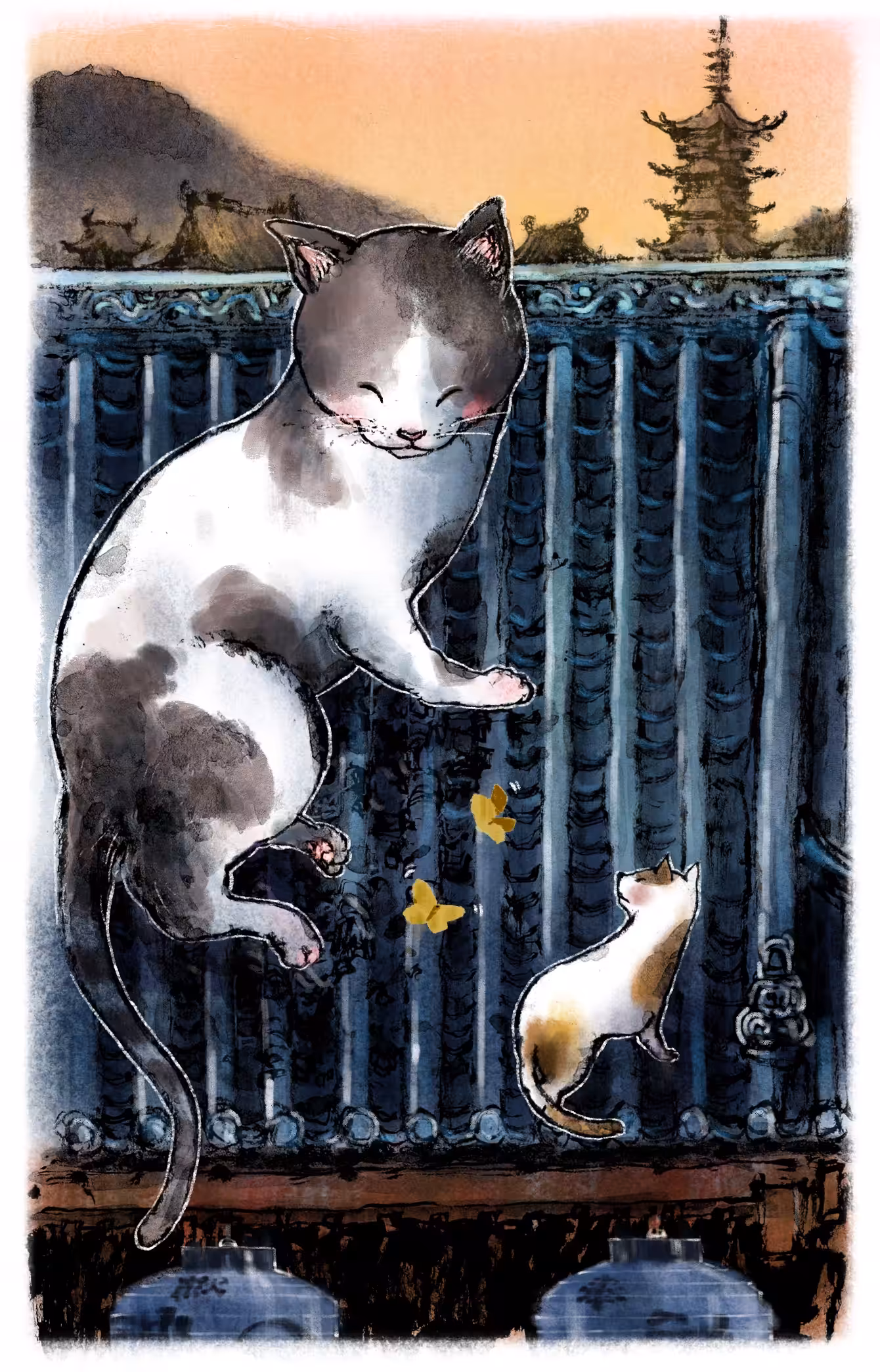 Densetsu #07 : Clumsy Sota, The Temple Cat.