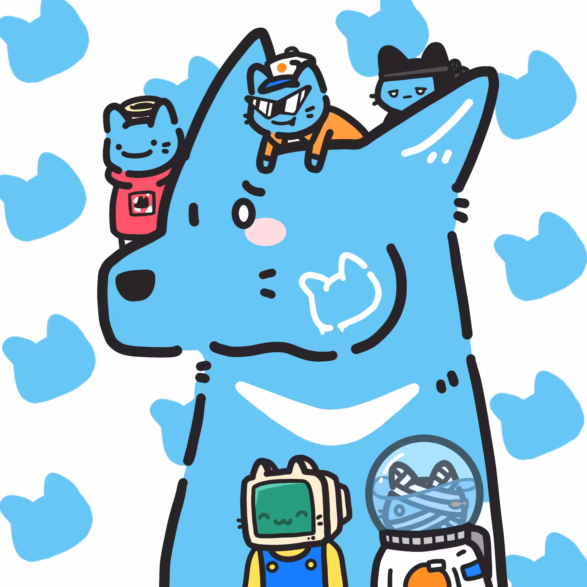 White Wolf x clontest by cloncast