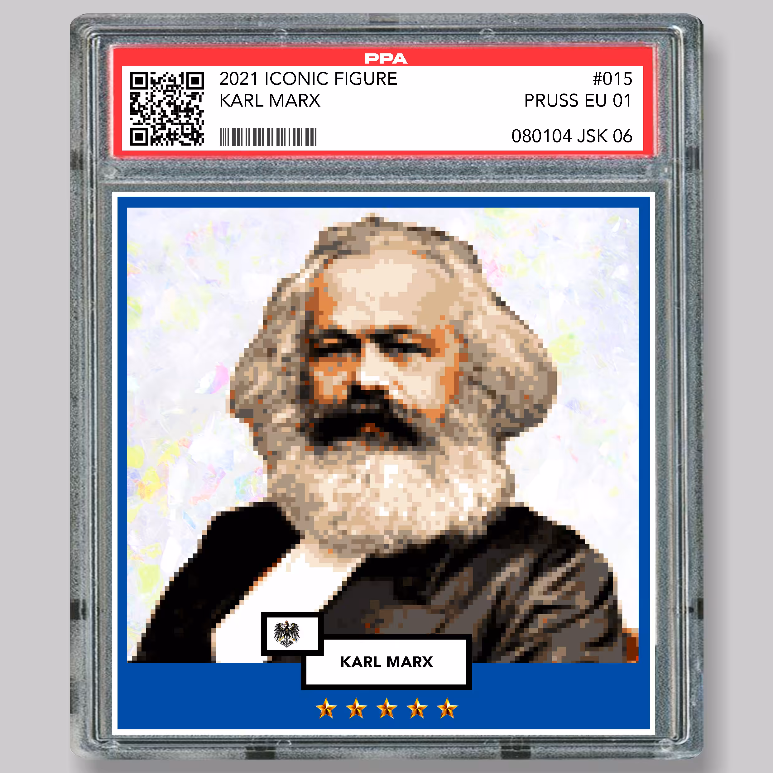 015  Karl Marx "Iconic figure"