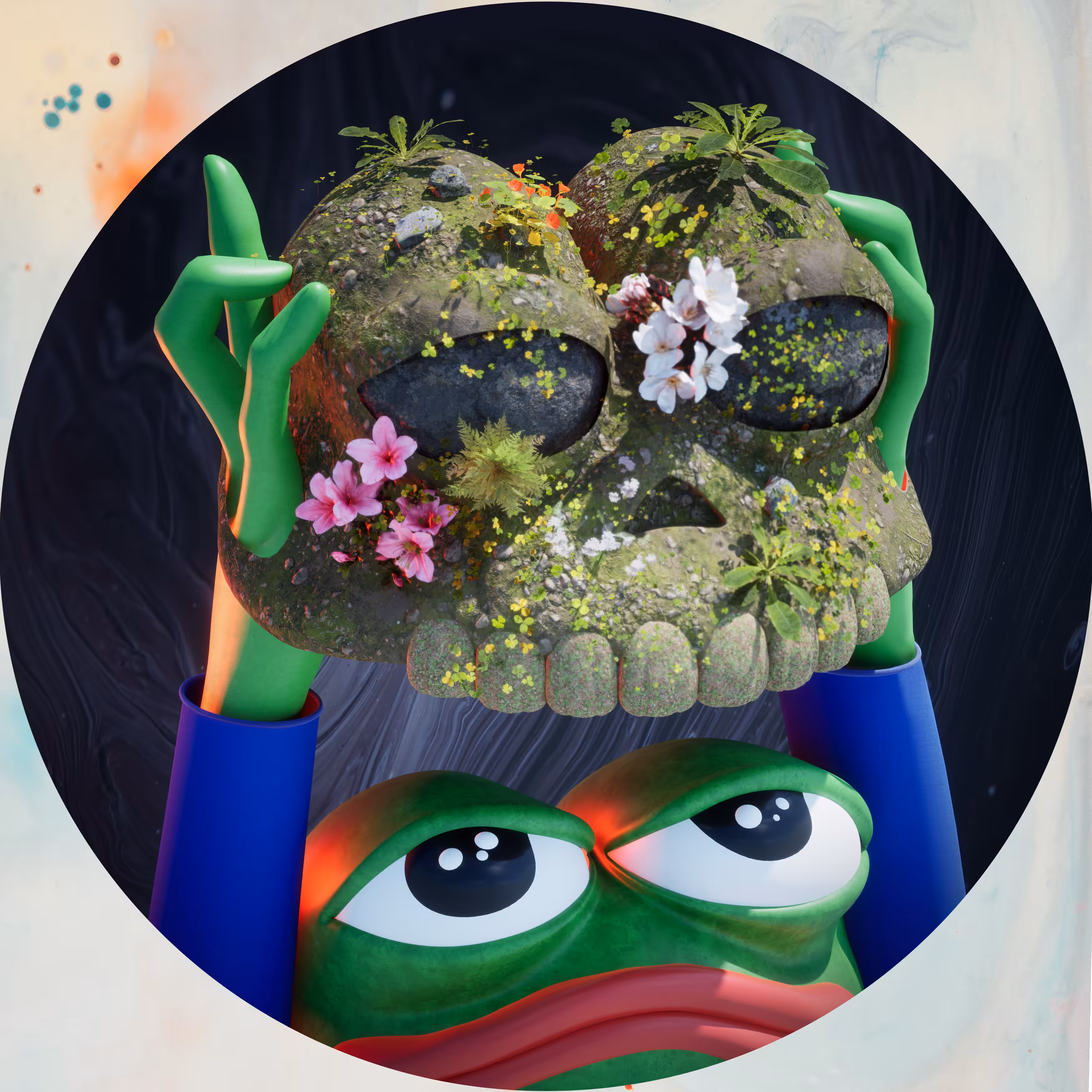 VEGETAL FUSION SKULL