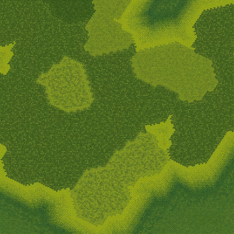 Littlecube Maps: Green Dithering #27