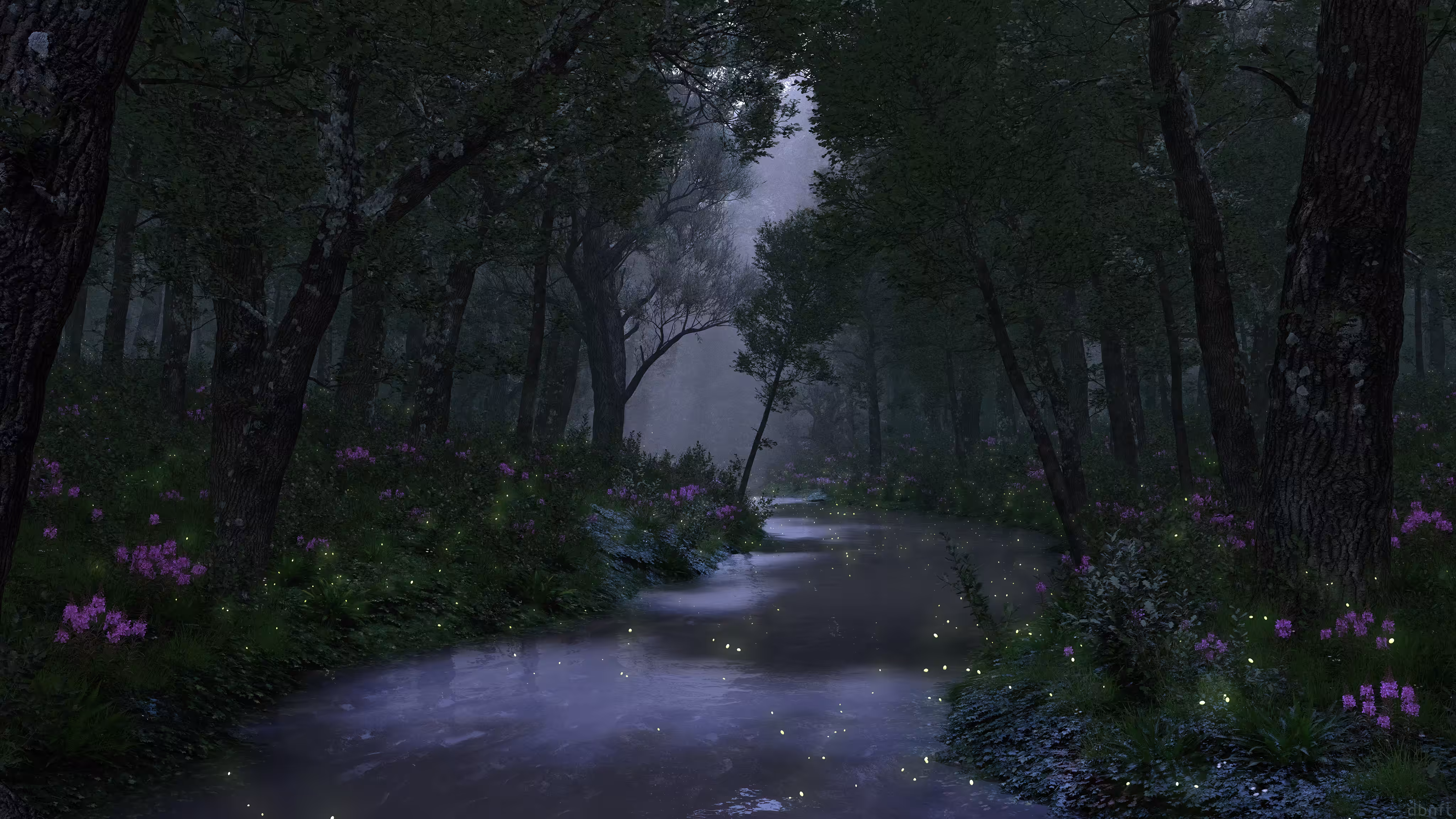 Shady Creek [Night] (2022)