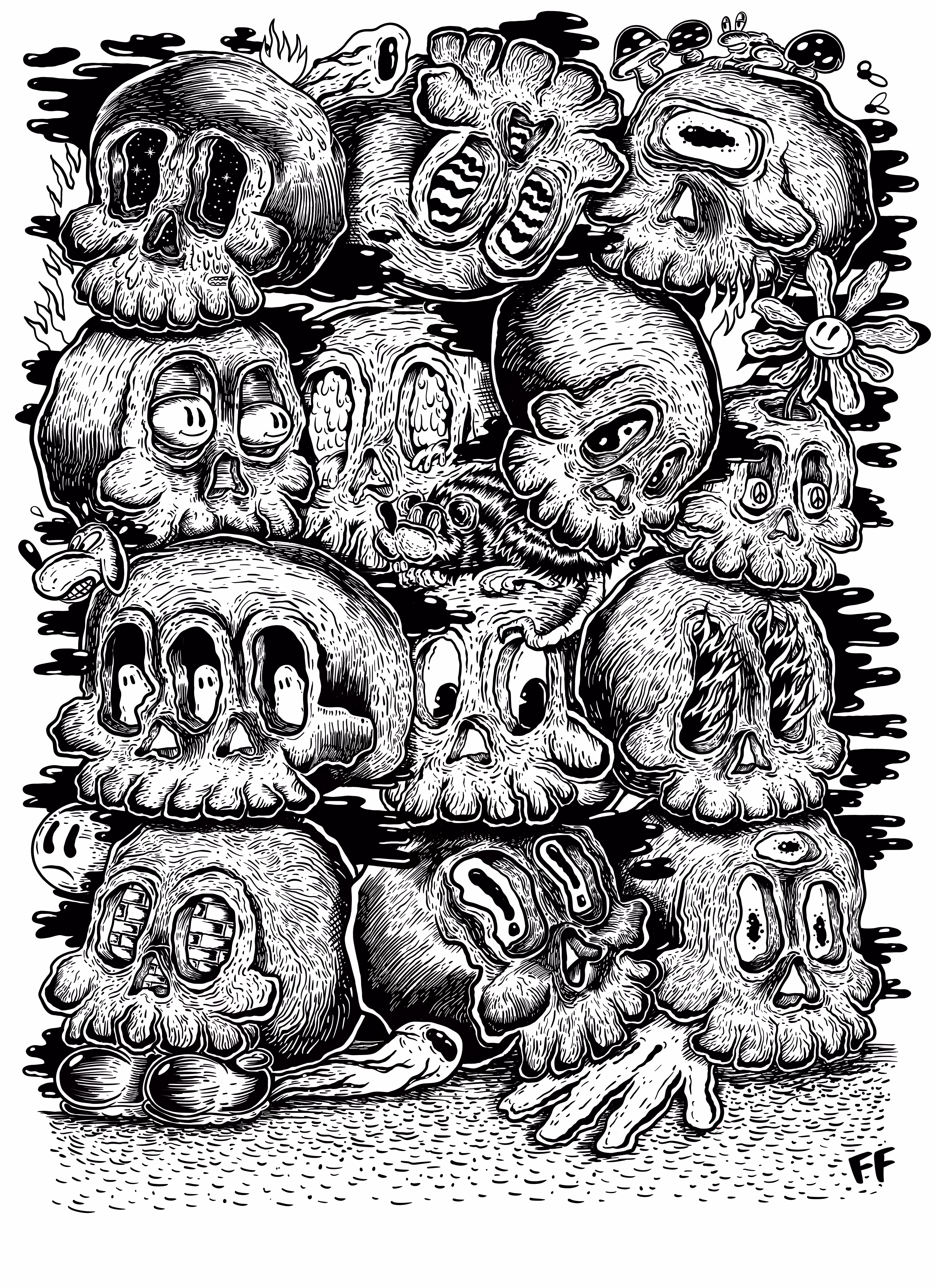 13 Skulls