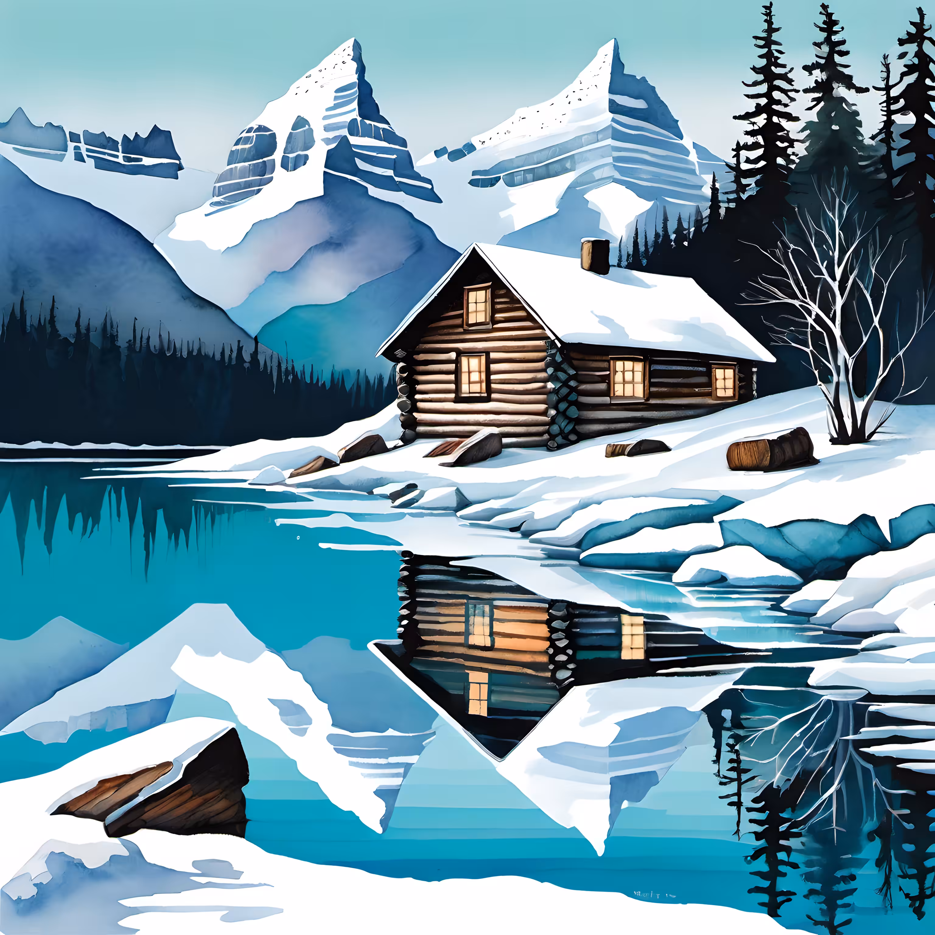 Glacial Lakes #98