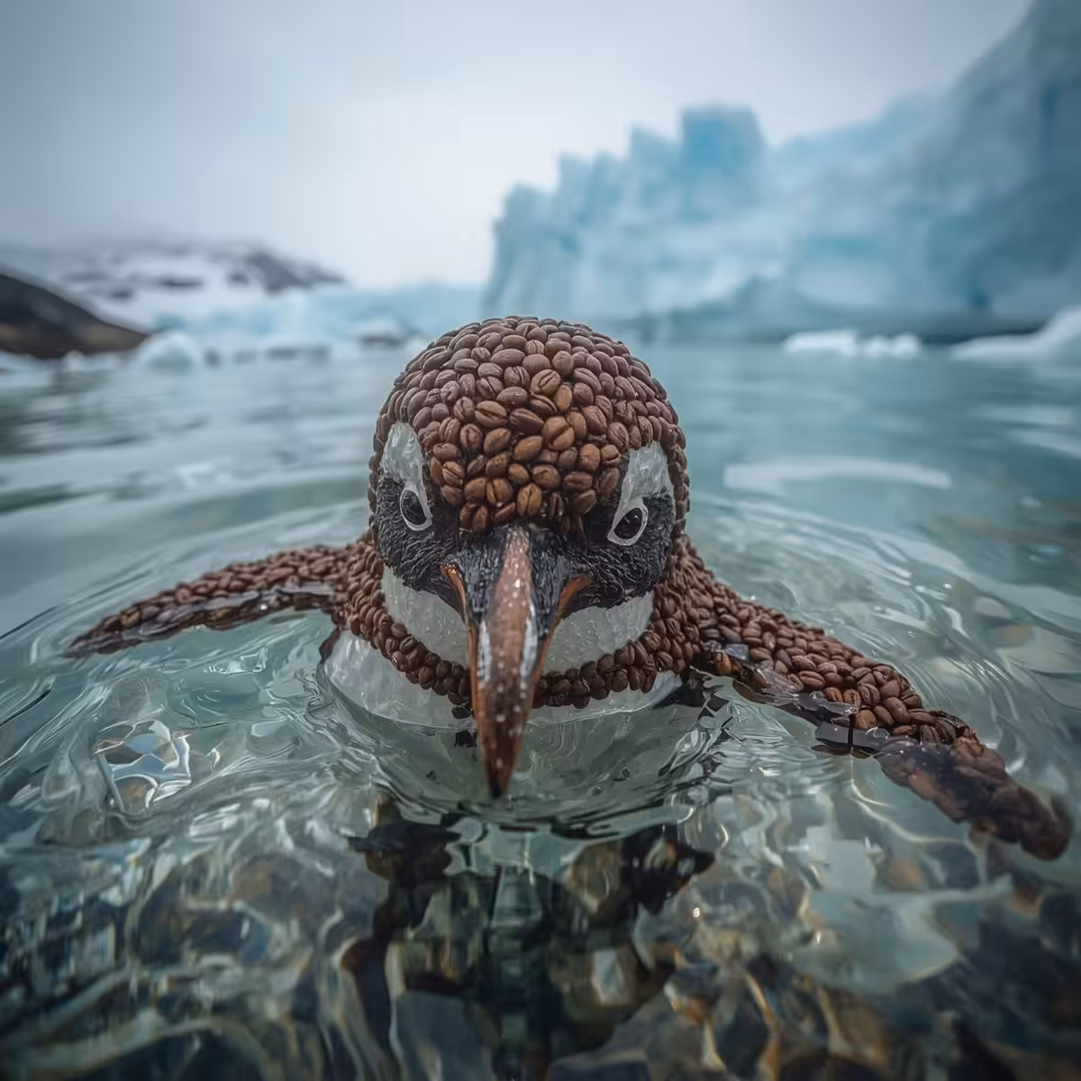 Coffee Penguin 002