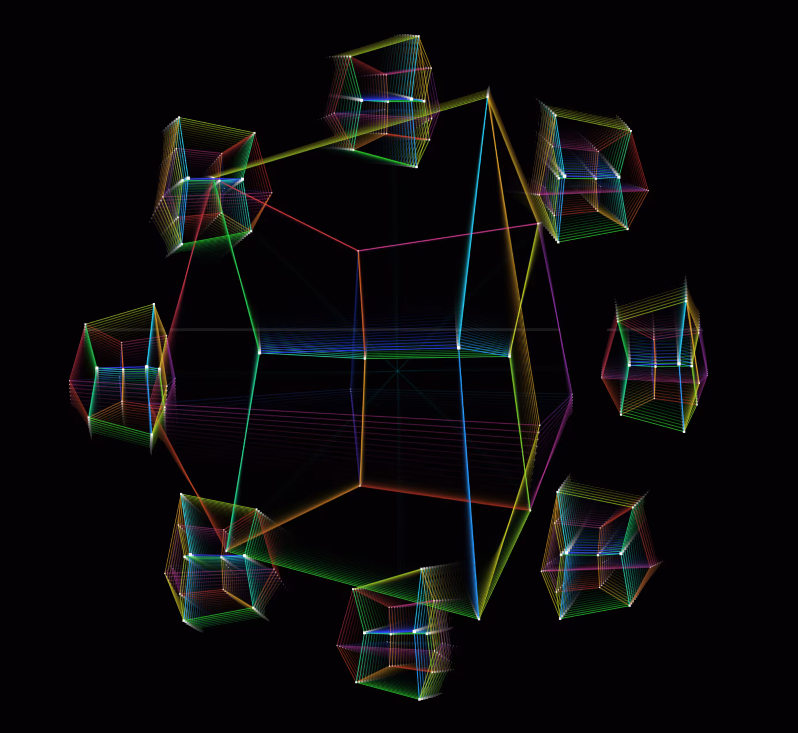 THE_VOID #9 :: QUANTUM HYPERCUBES in 4D