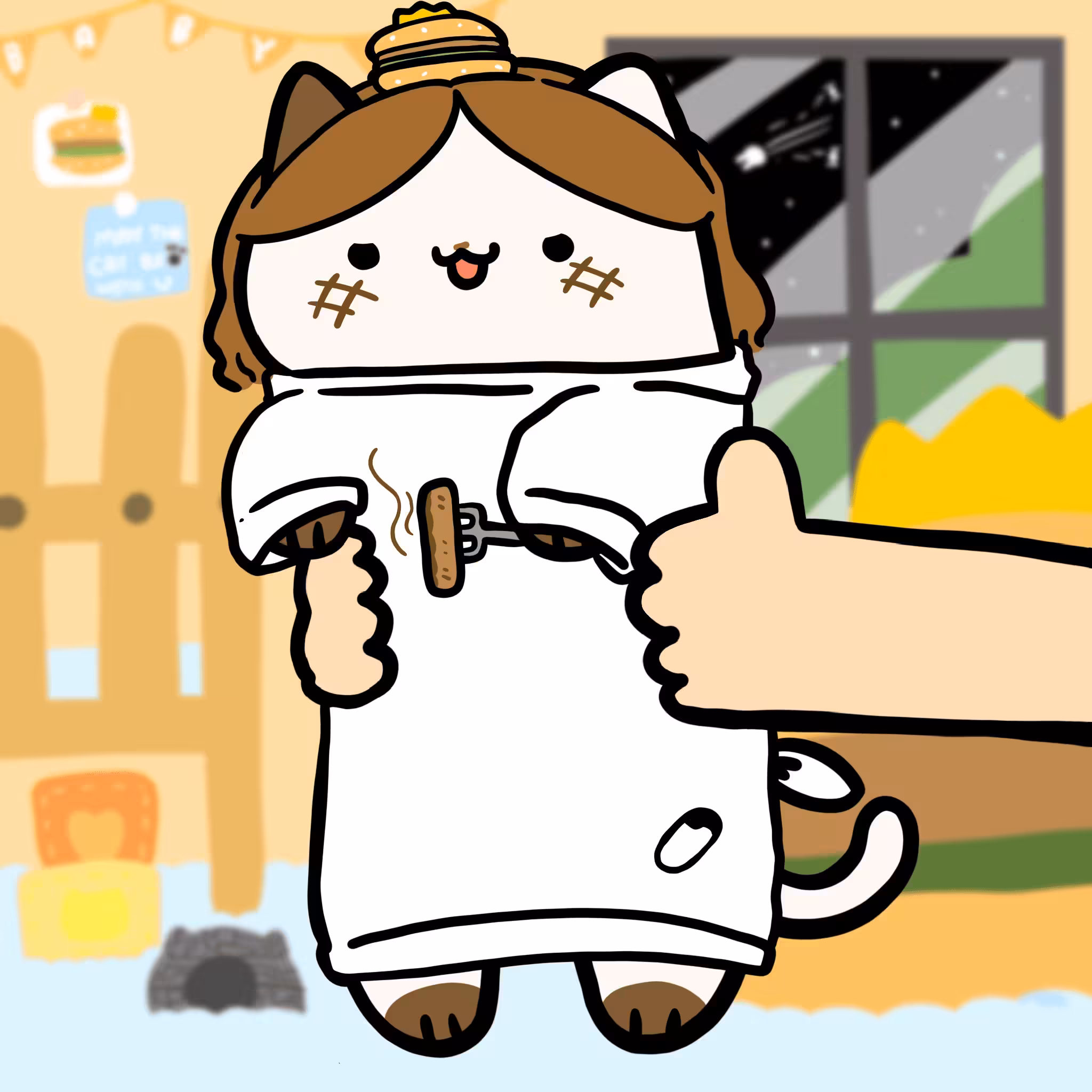 Baby long long cat #23
