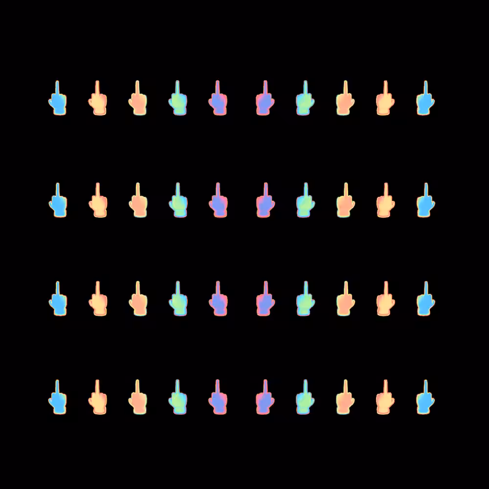 this middle finger may or may not be notable