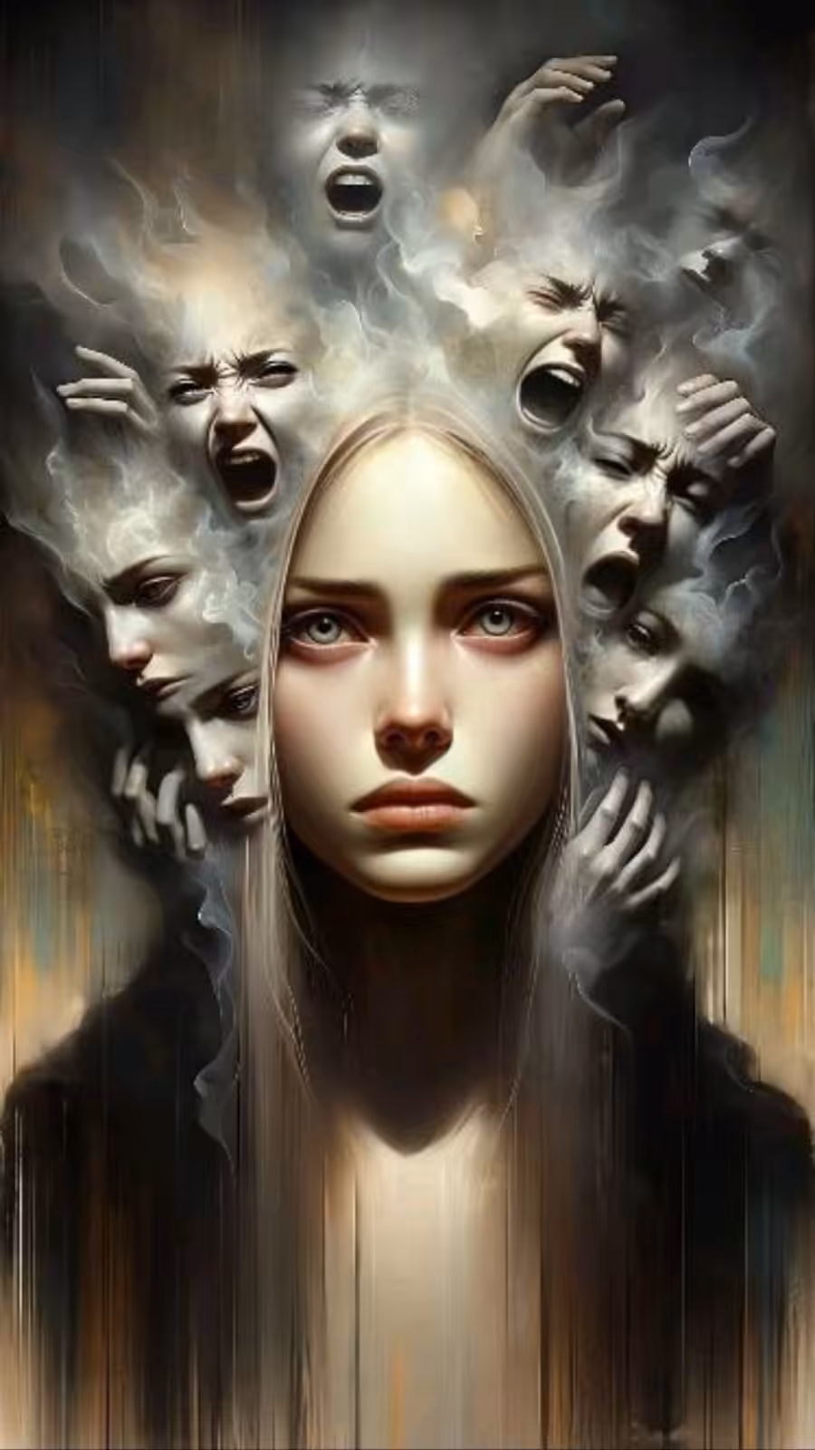 Creative Showcase Collection: A Portrait of Inner Conflict