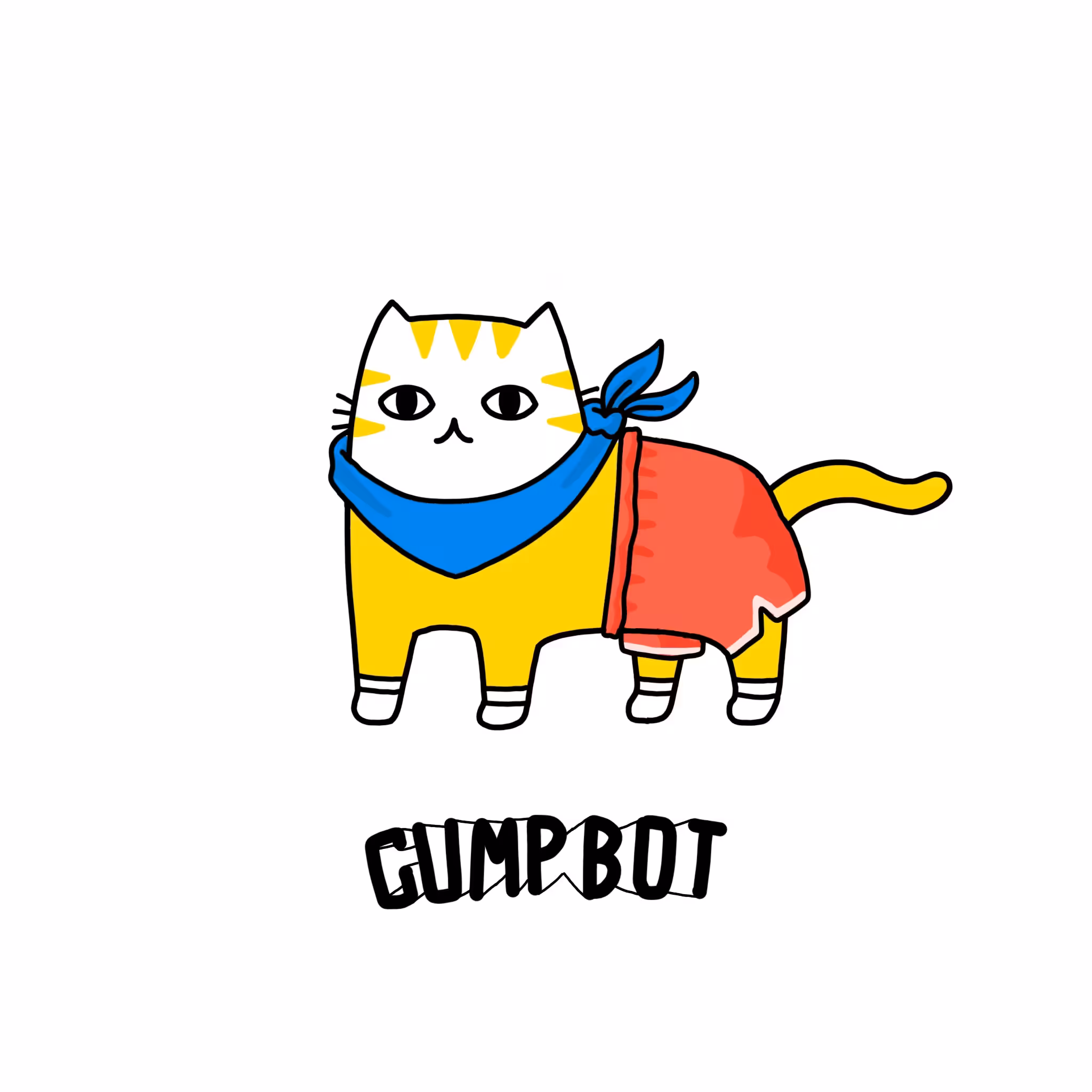 Simple Cat: No.124 Gumpbot