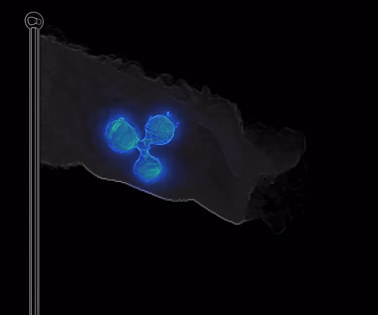 Ripple Ghost Flag