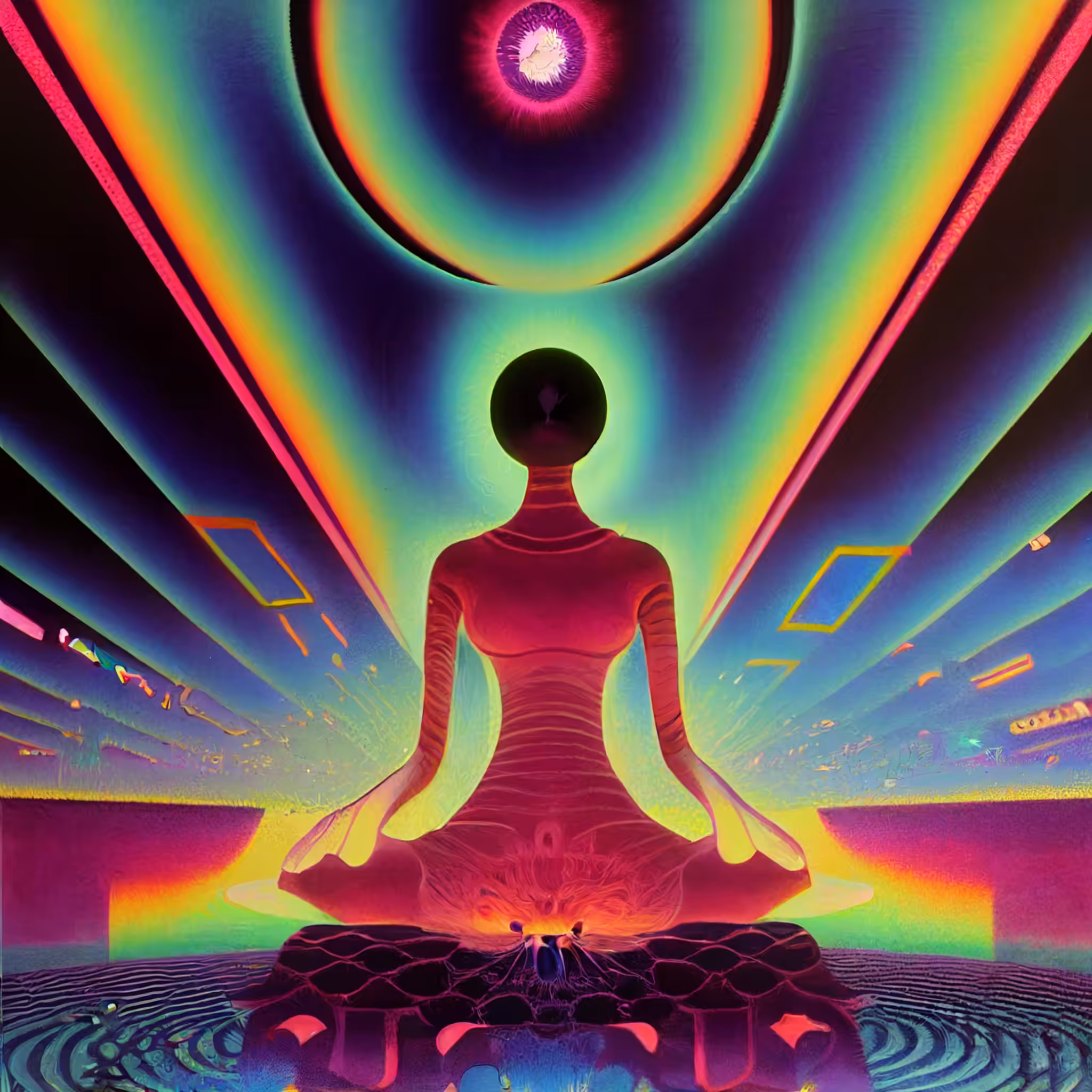 Psychedelic Art: Meditation