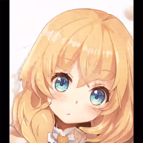 AKIBA girl collection: gold hair girl