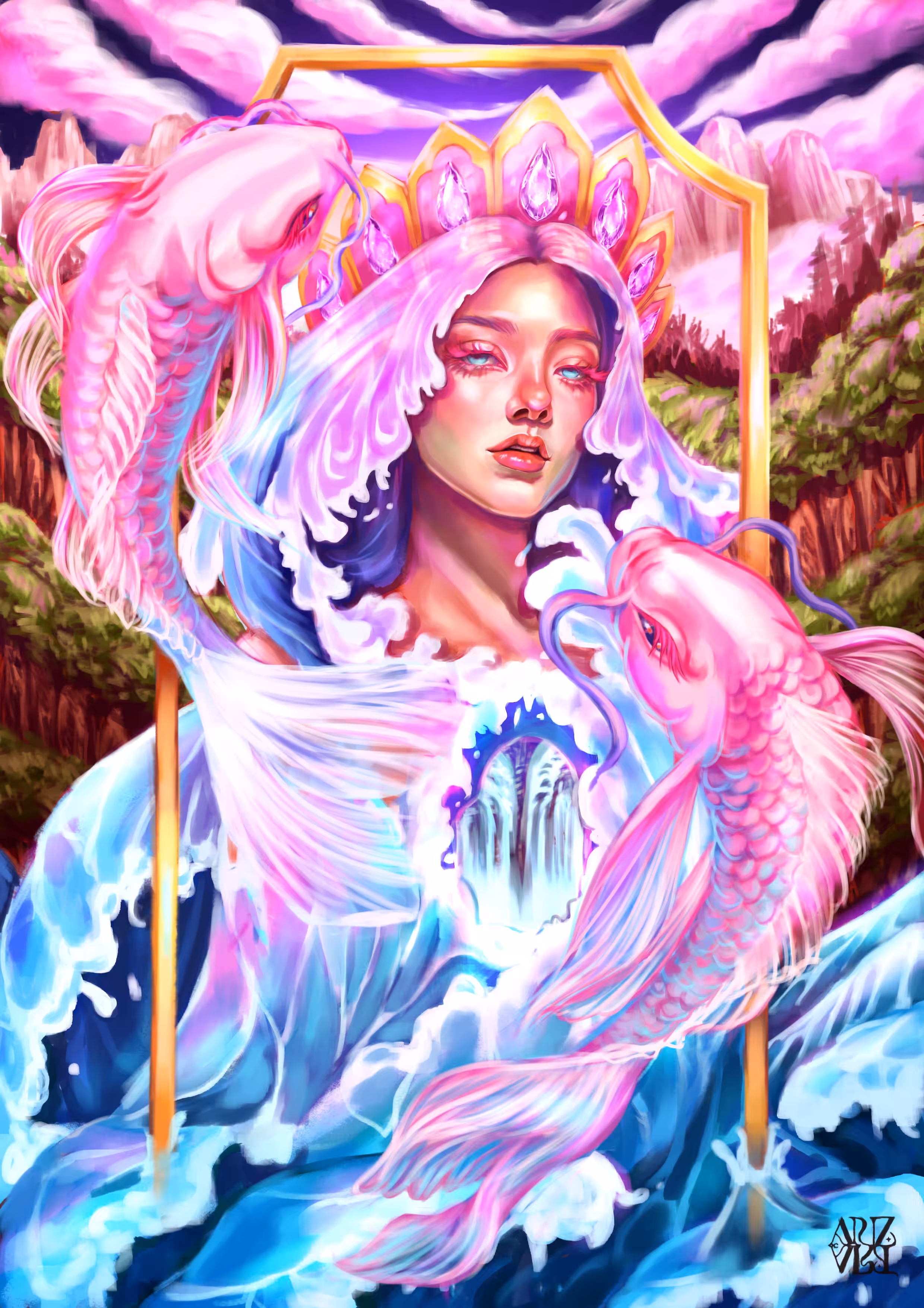 Suijin : The Echantress of Tides