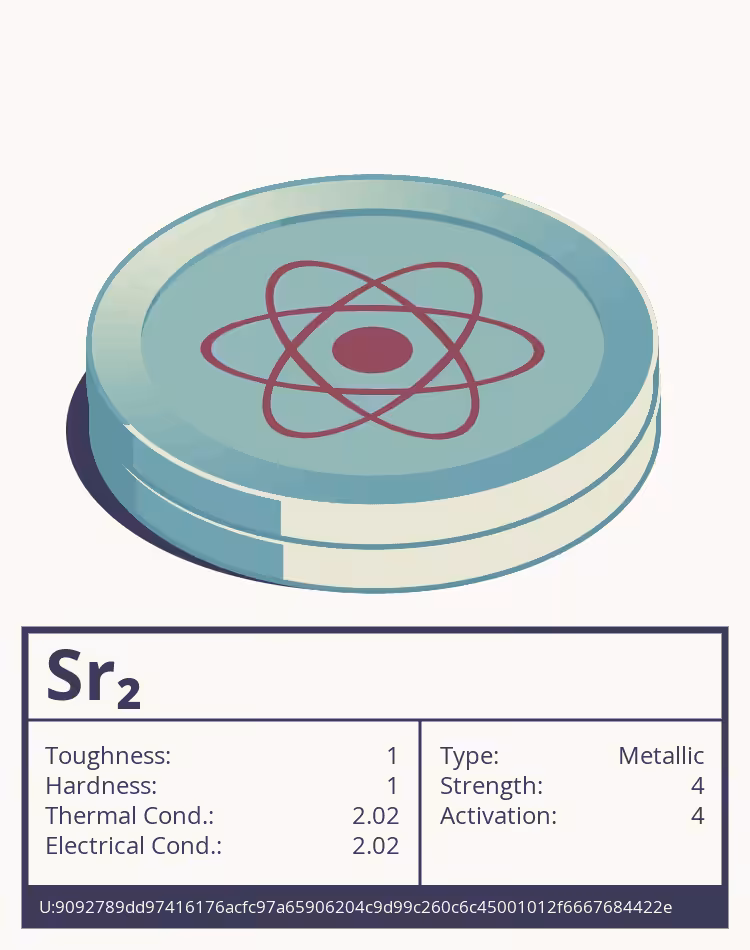 Sr₂ molecule