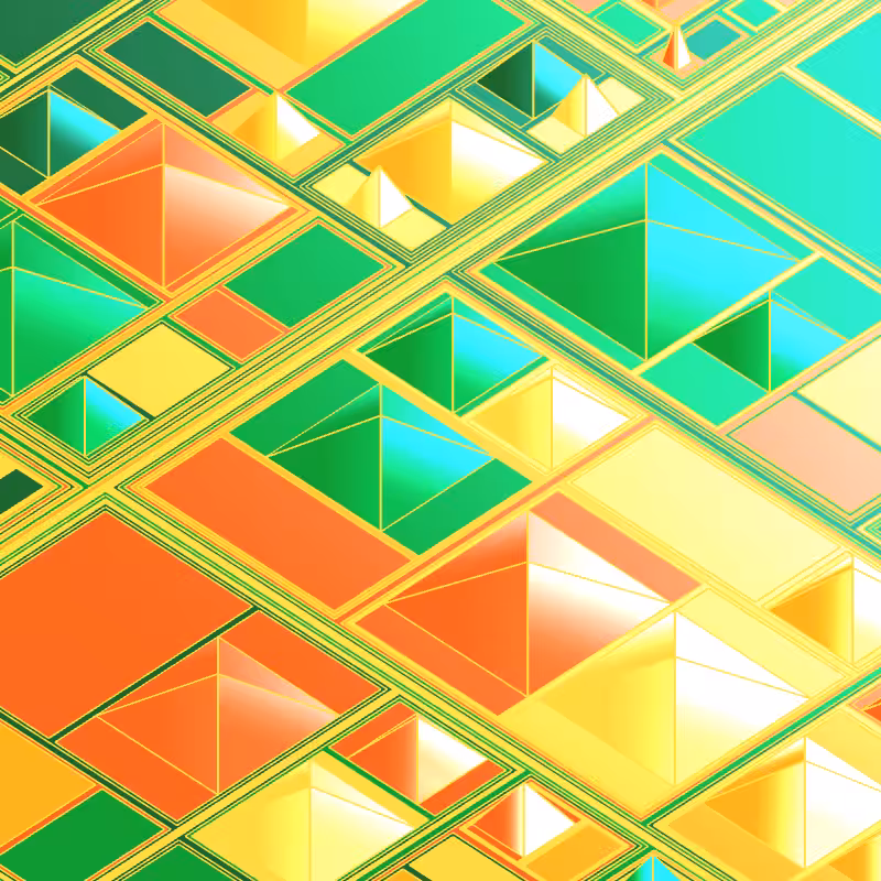Geometric city #66