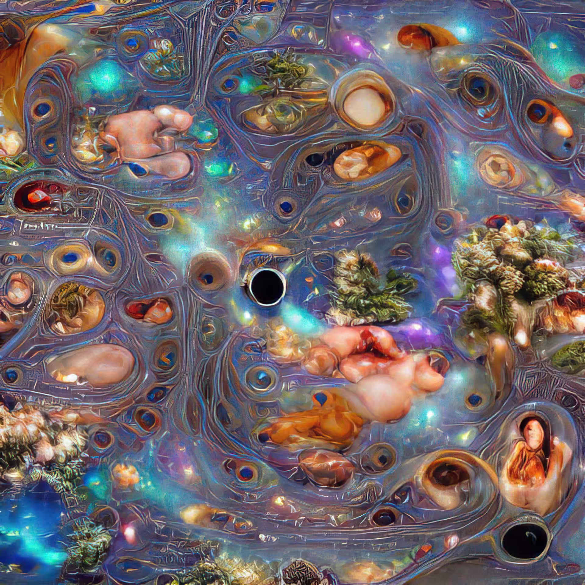 the universe explains itself through the medium