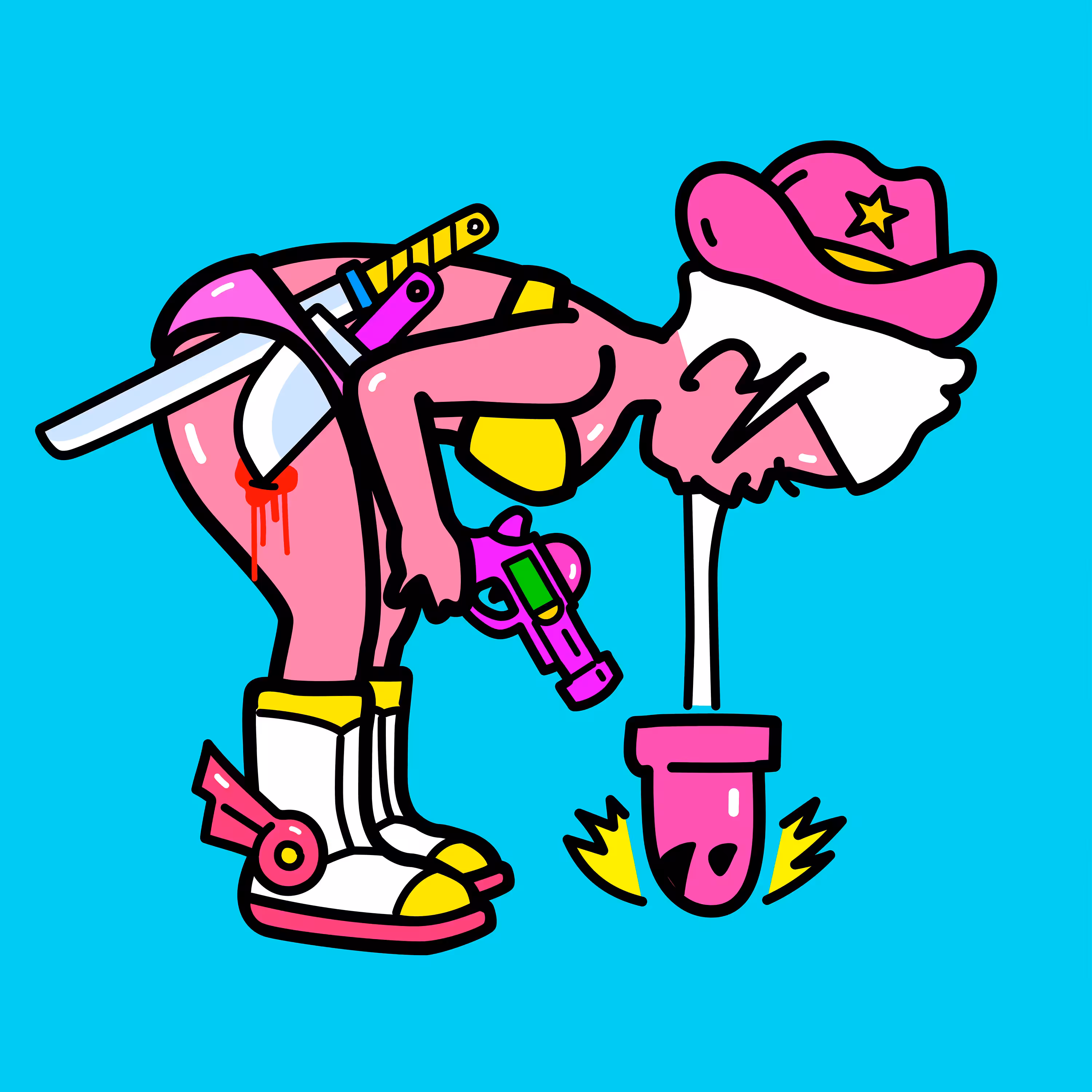 kanpai #060 [pink bullet]