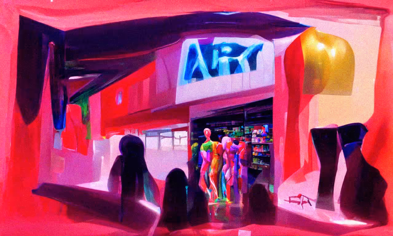 Day-Glo Supermarket