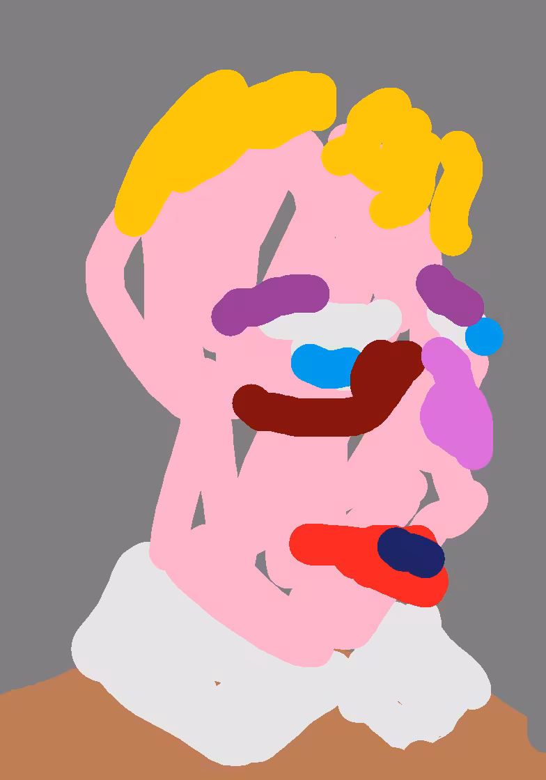 Study for a Portrait of George Dyer (ii)