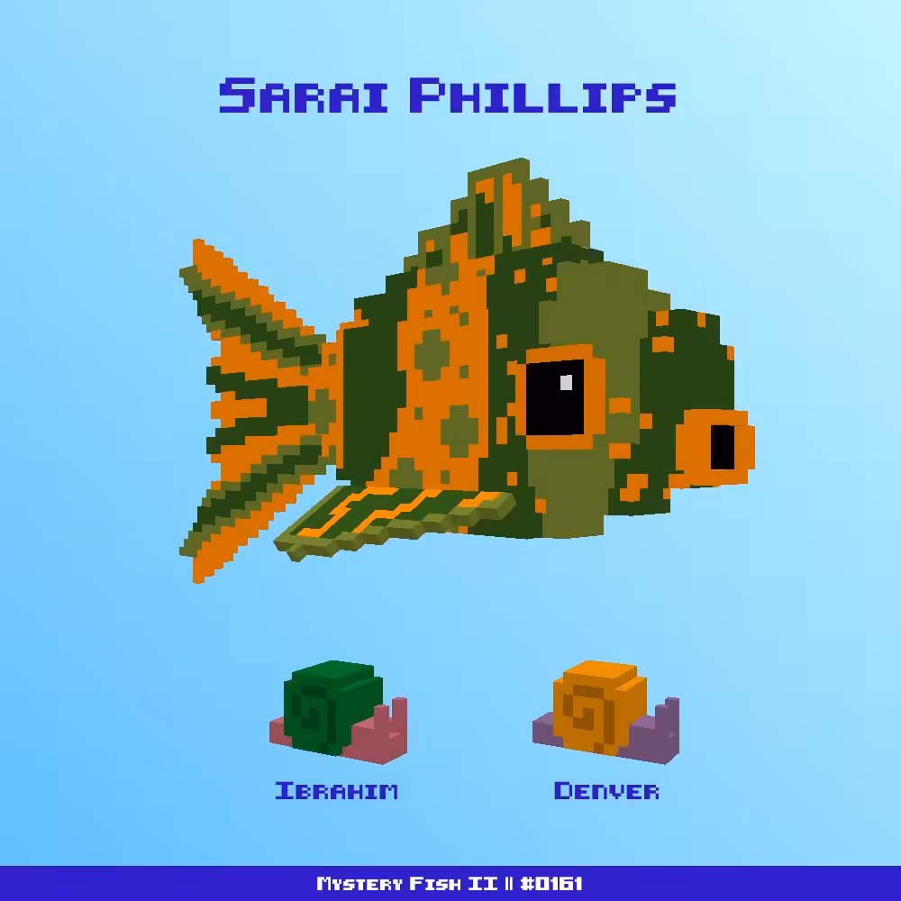 Sarai Phillips :: Mystery Fish 0161/1000