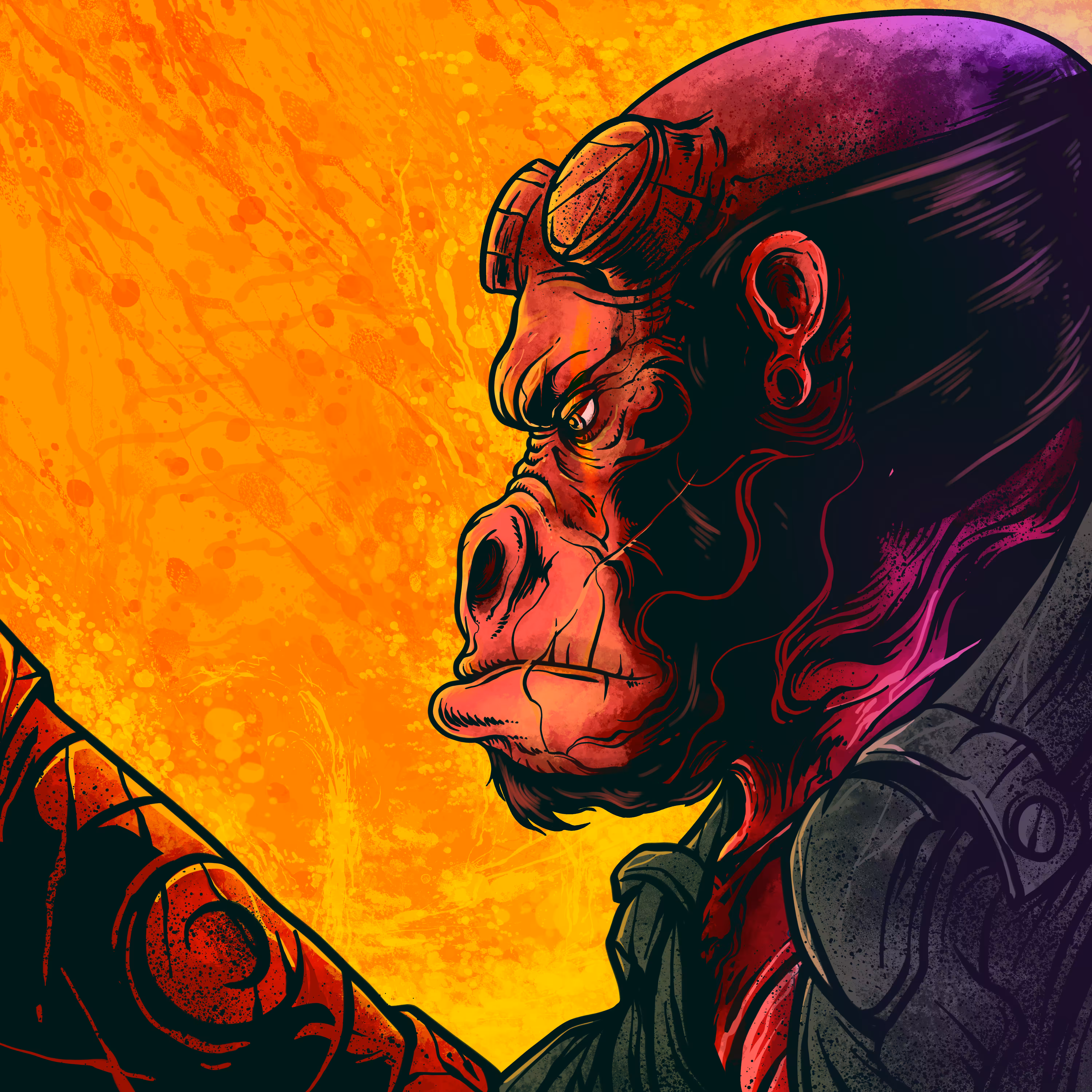 ape gorigori series "HELLBOY"
