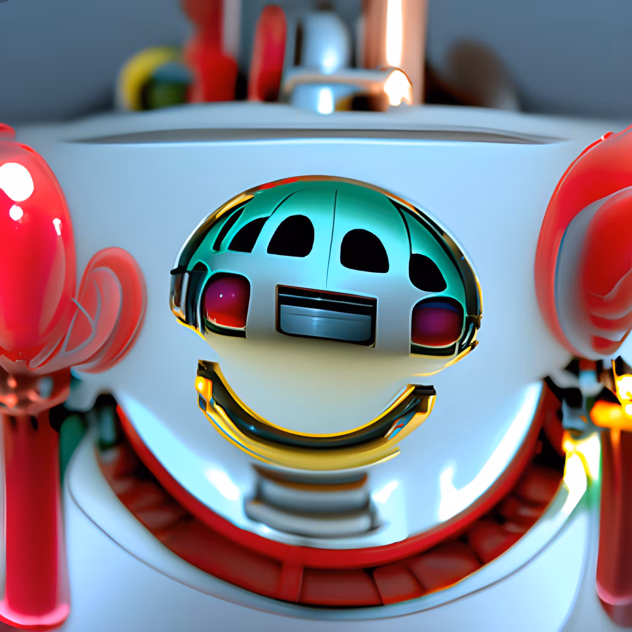 Happy Little Robot #6