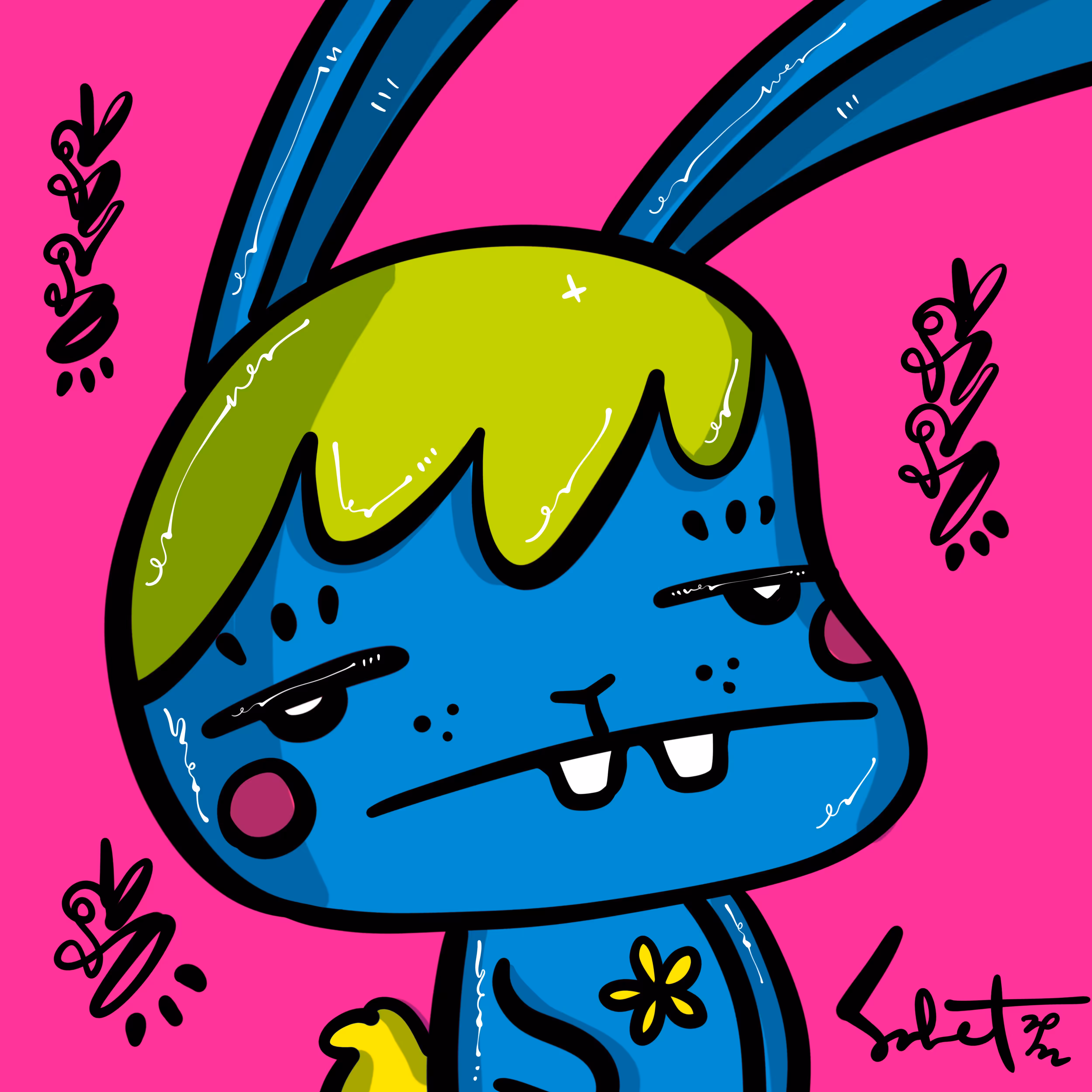 CLOVER | 030 TKP BAD BUNNY 1/1