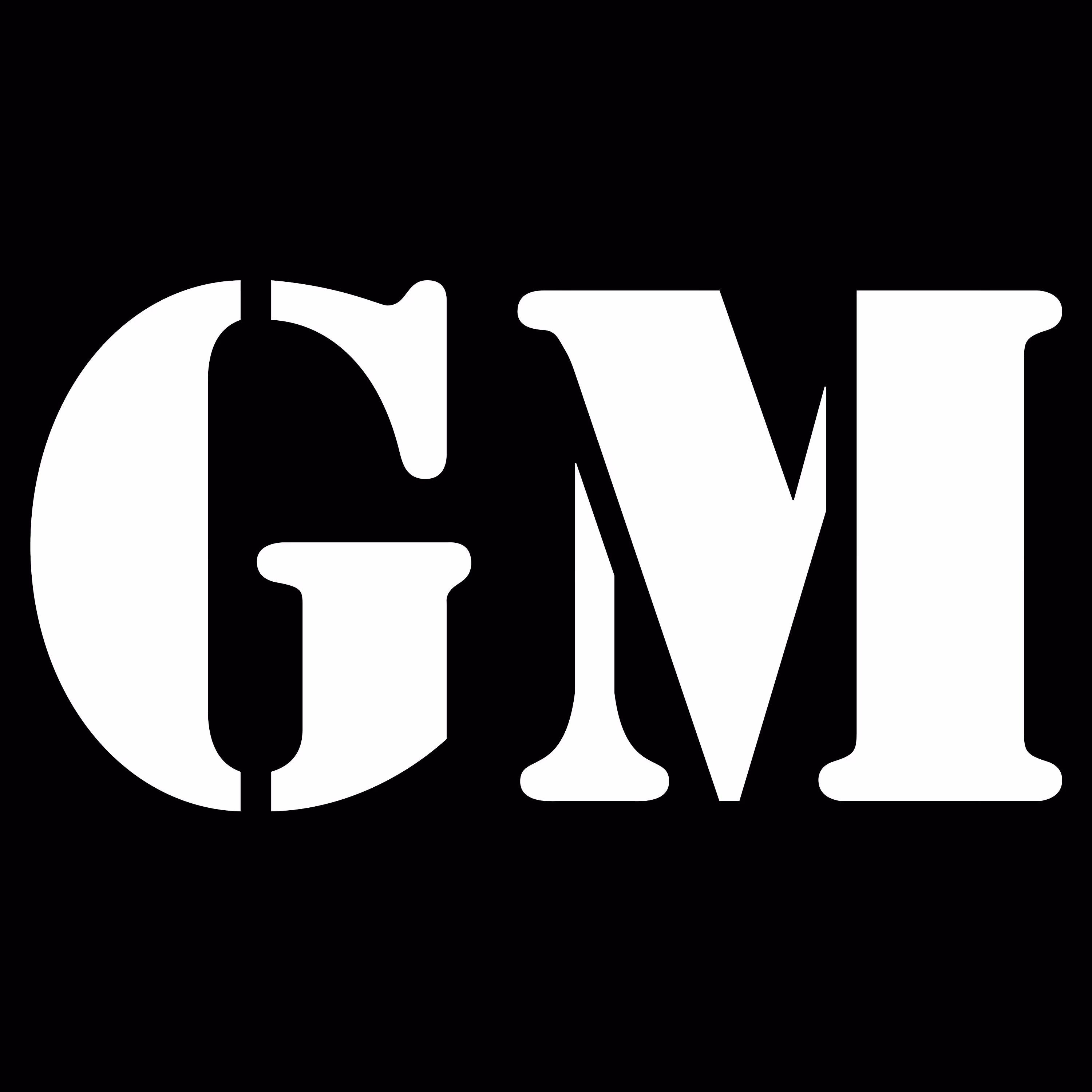 GM Black Stencil