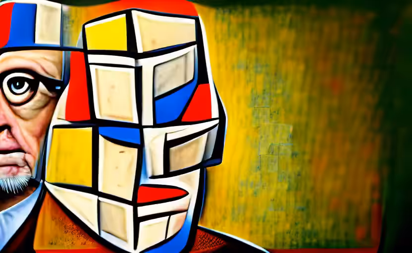 Cubist Portrait 2