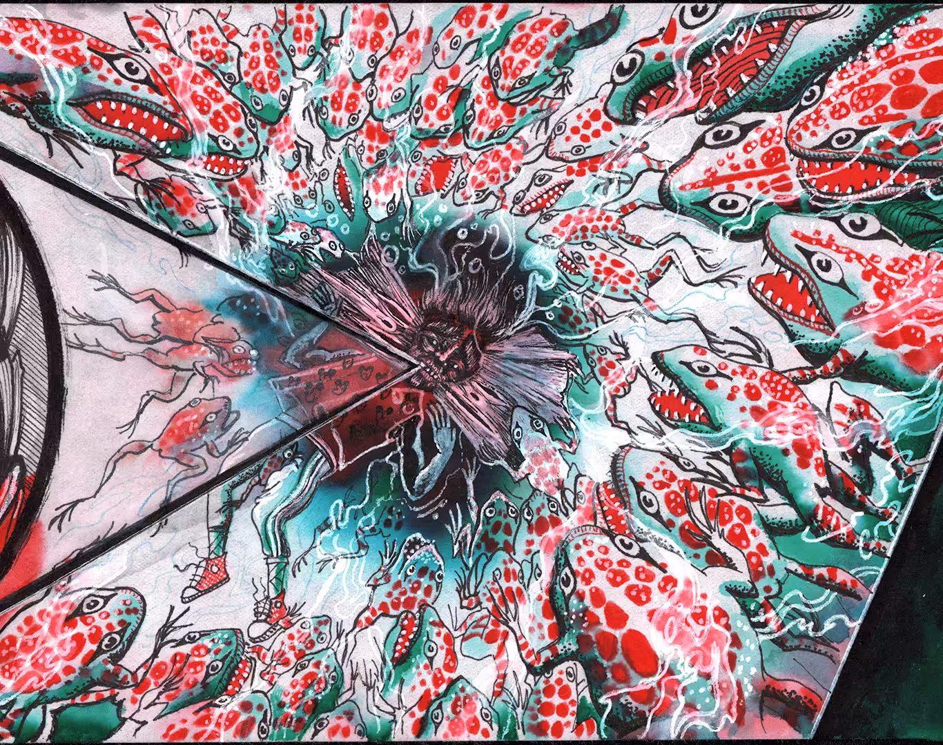 The bird who was a false prophet, episode 1, painting 5