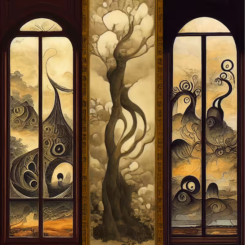 AI Dark Garden #8
