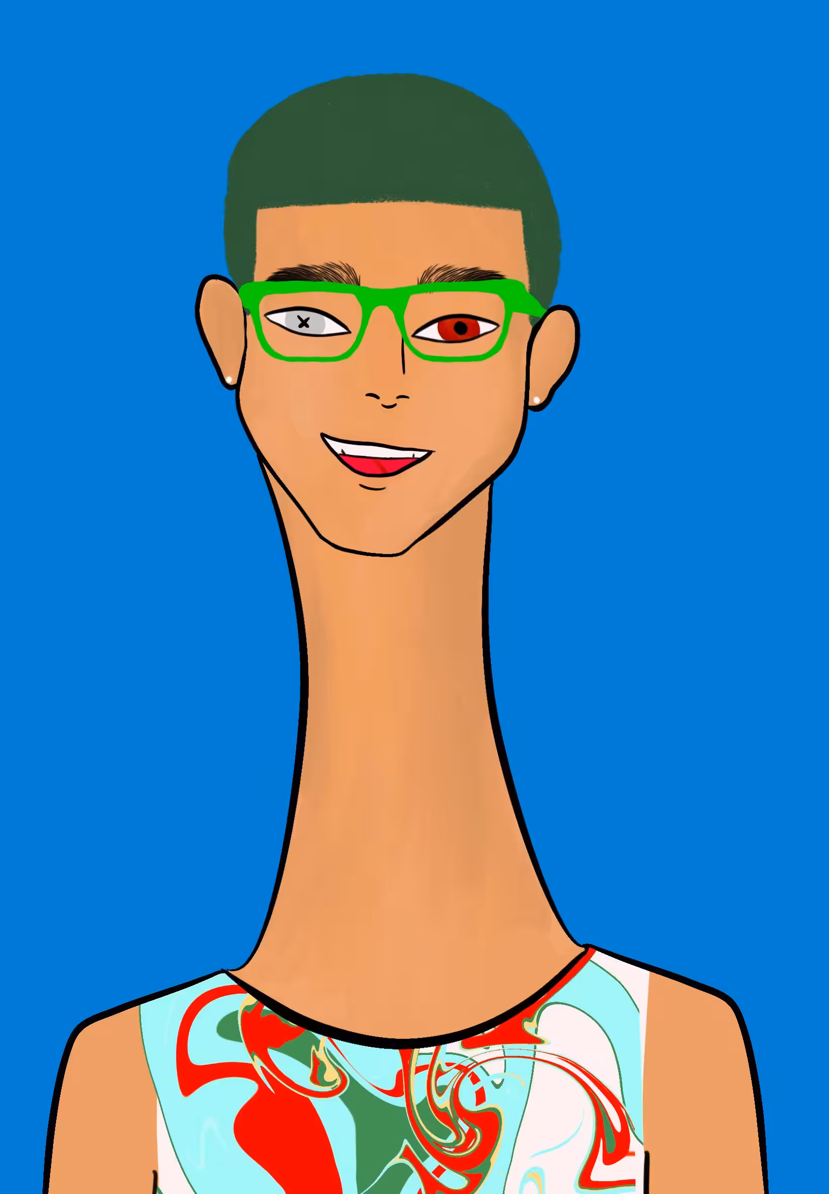 Long Neckie Fellas #2051