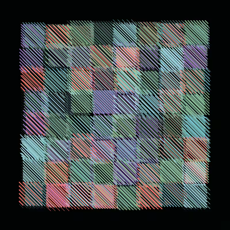 Generative Patchwork #82