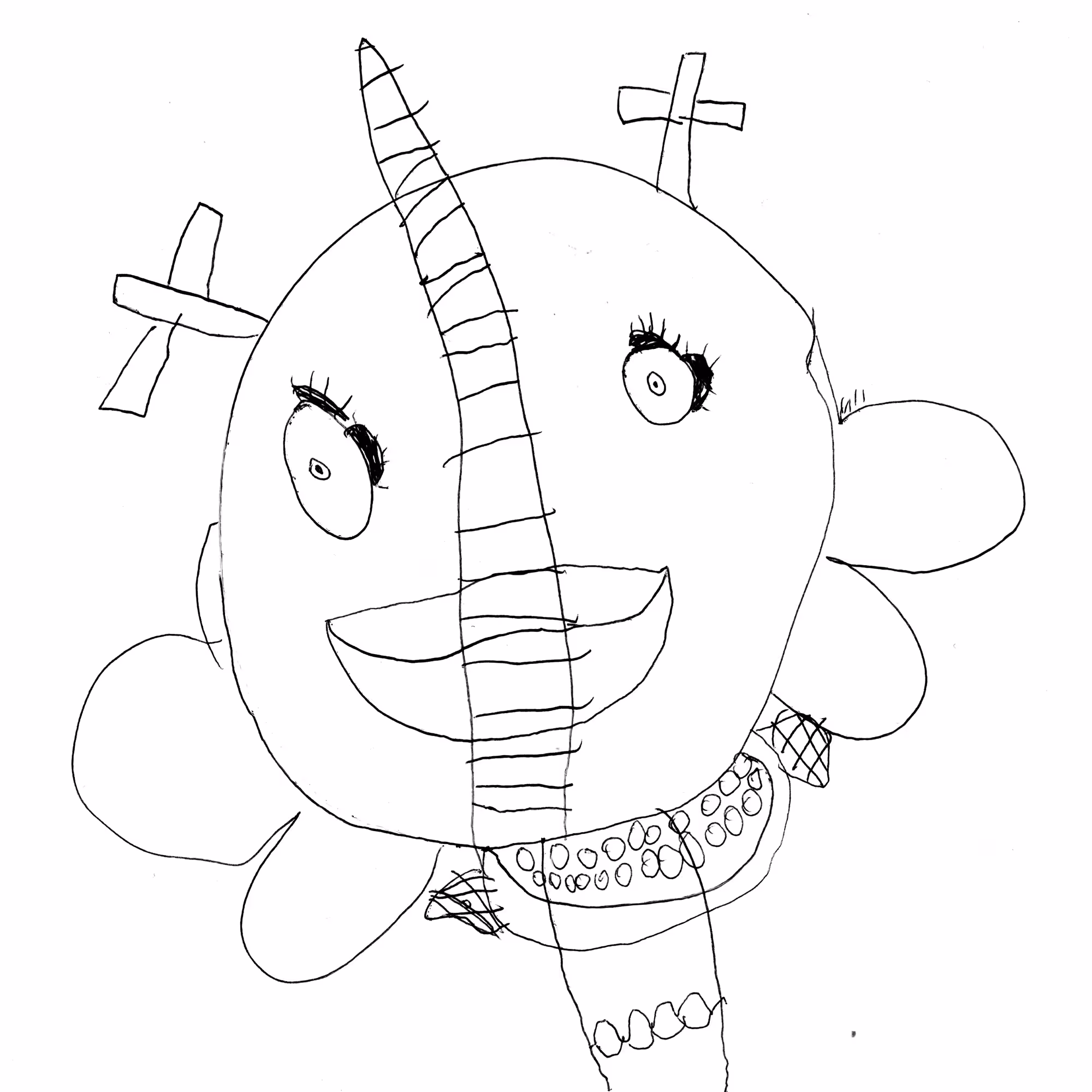 Unissani - Beautiful dream world of a 4-year-old artist