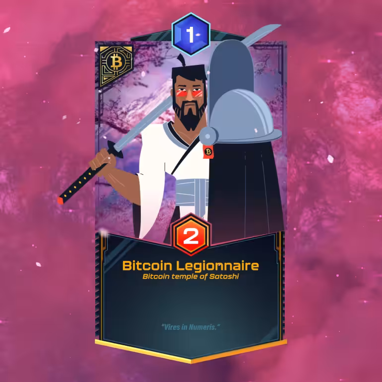 RARE (№ 1) - Bitcoin Legionnaire