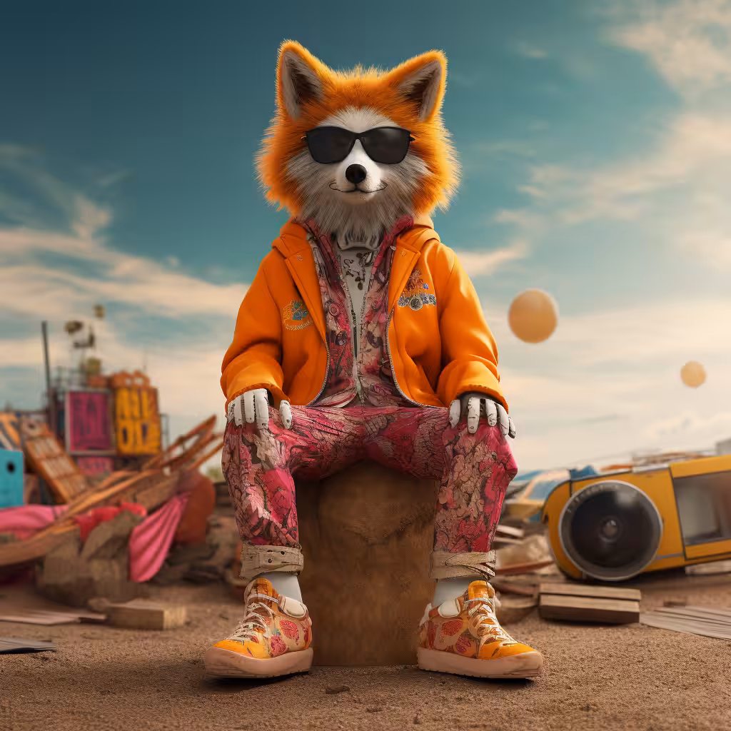 Hippie Fox Robin