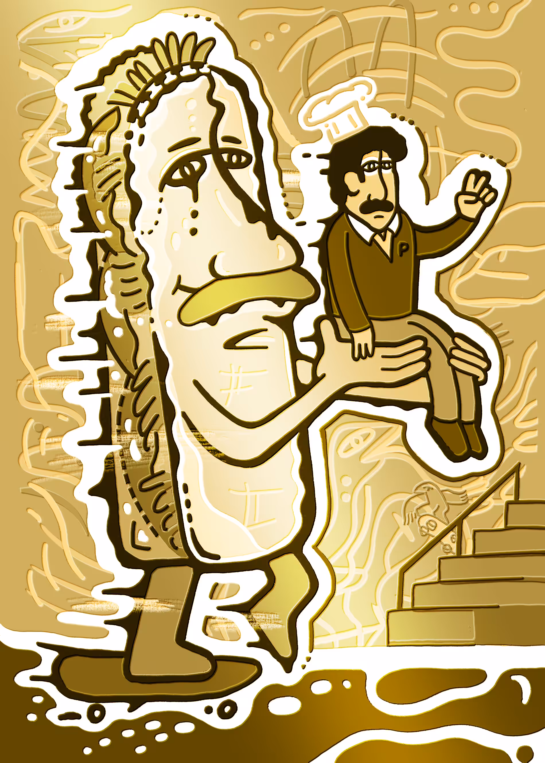 Hoagie Blob (Gold)