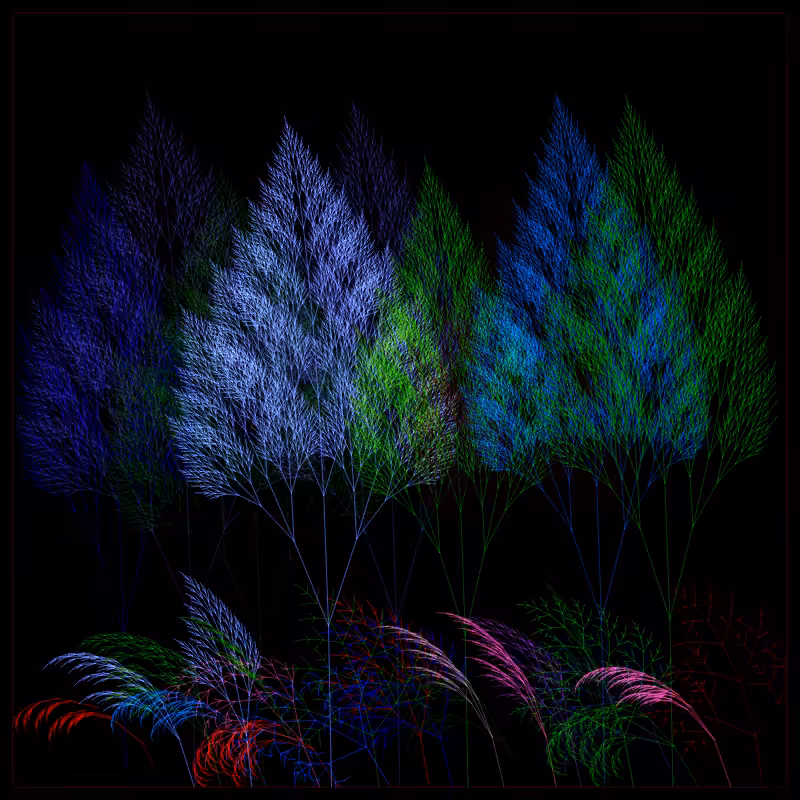 Fractal Forest #84