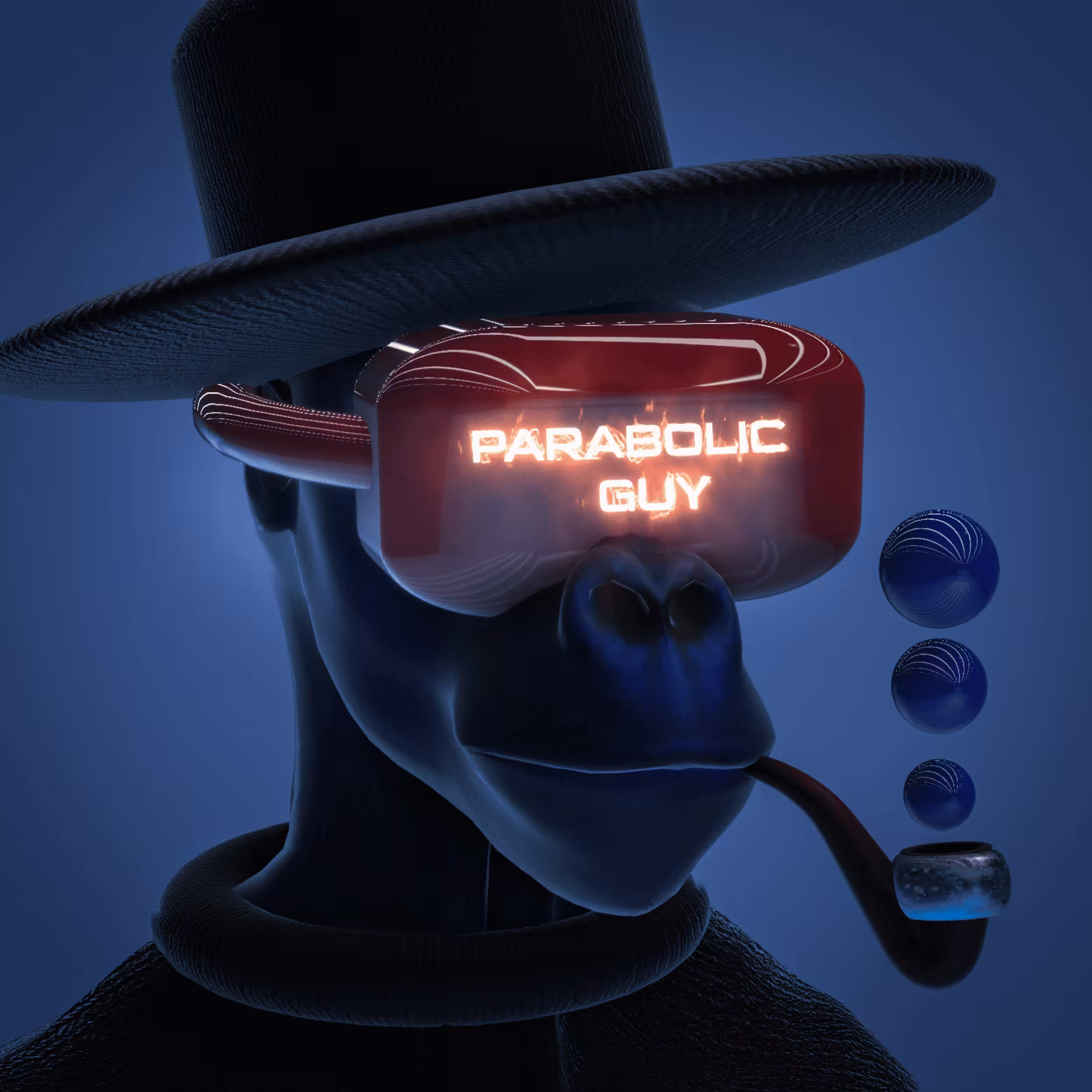CryptoAvatar3D-040- Parabolic Guy
