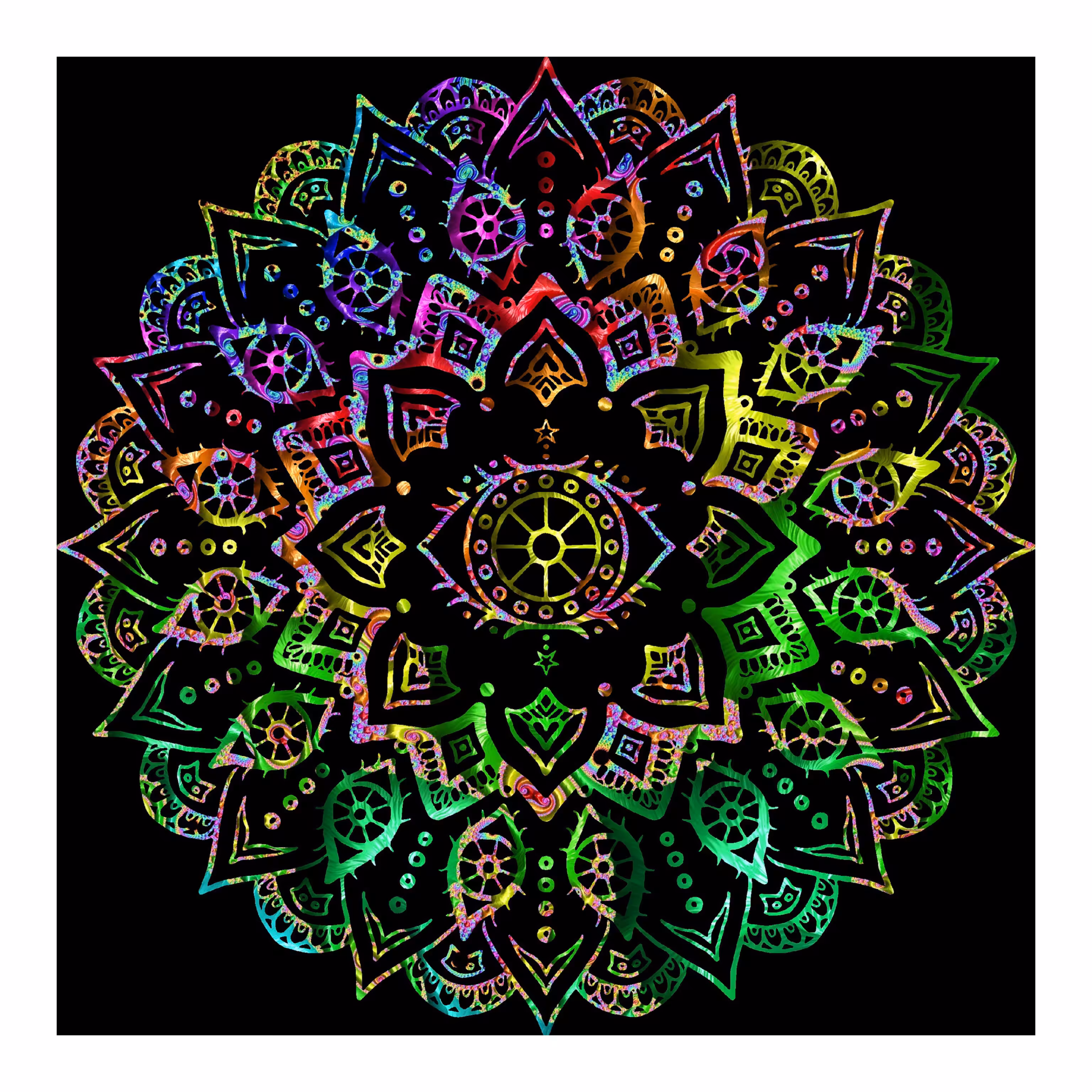 Mandala #4: Los Ojos